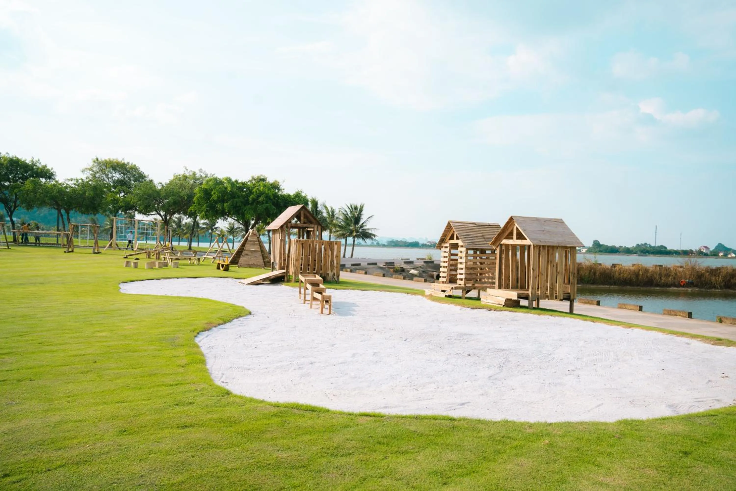 Children play ground in The Five Resort & Golf Hoang Gia Ninh Binh