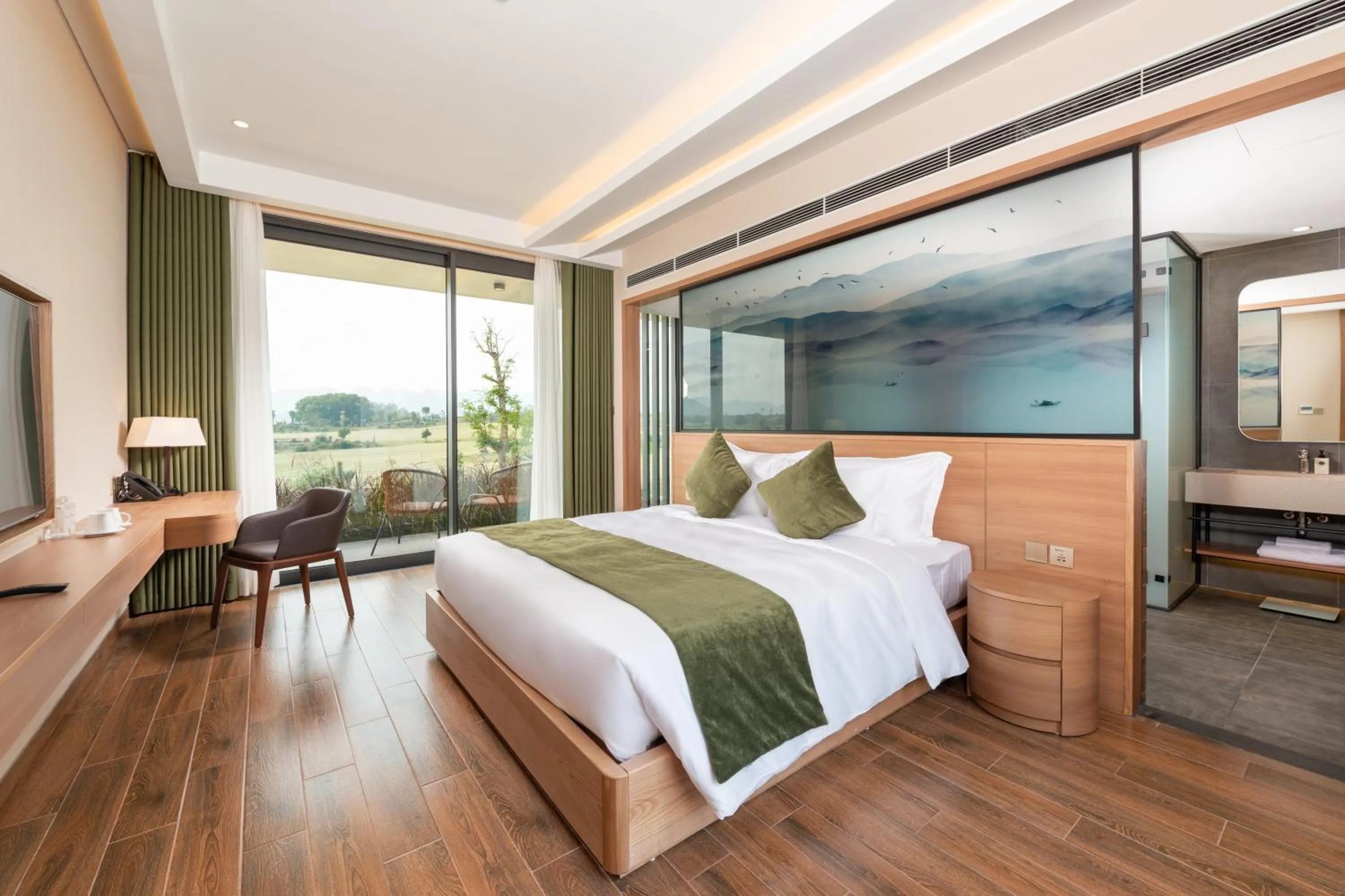 Bed in The Five Resort & Golf Hoang Gia Ninh Binh