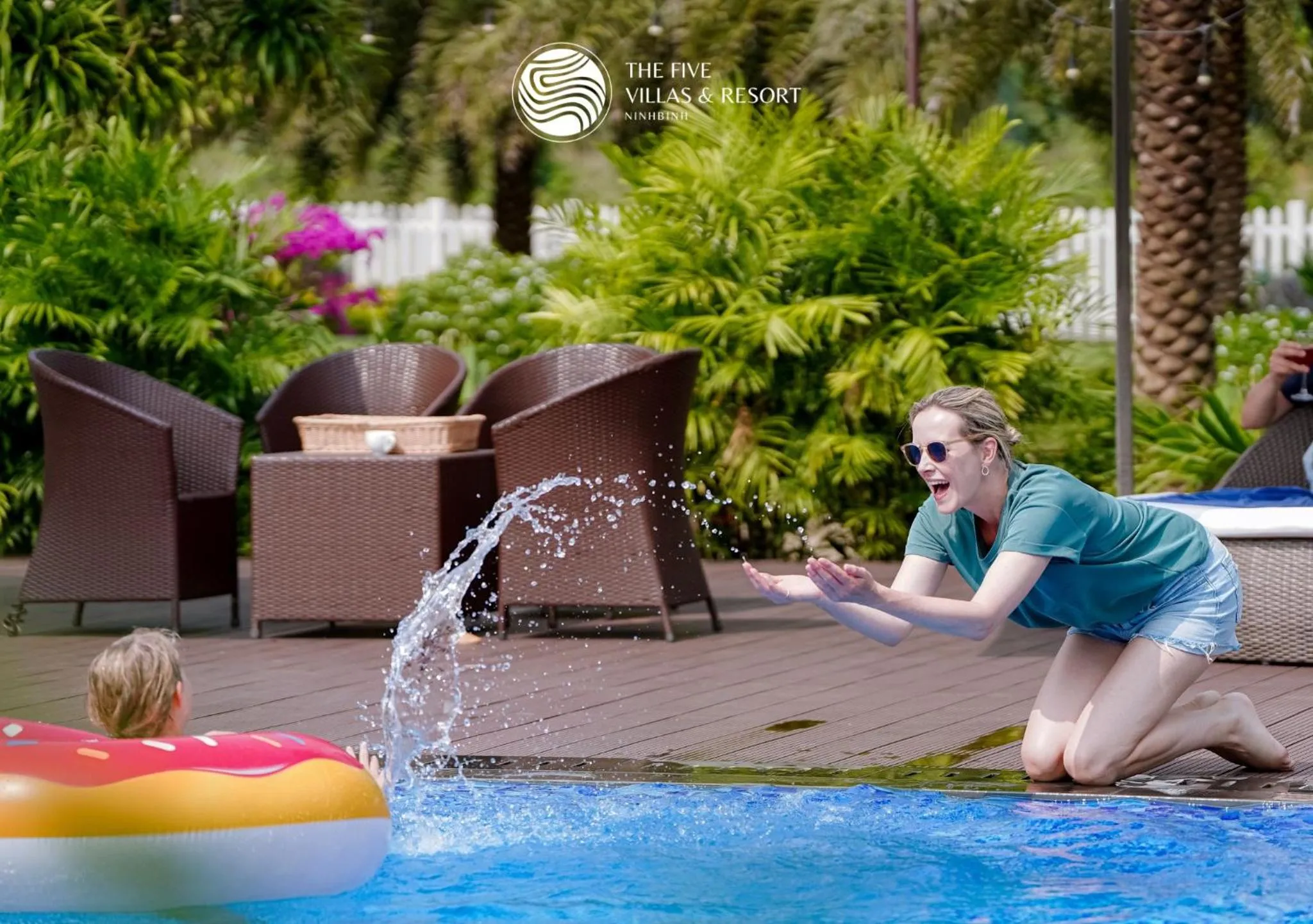 Swimming pool in The Five Resort & Golf Hoang Gia Ninh Binh