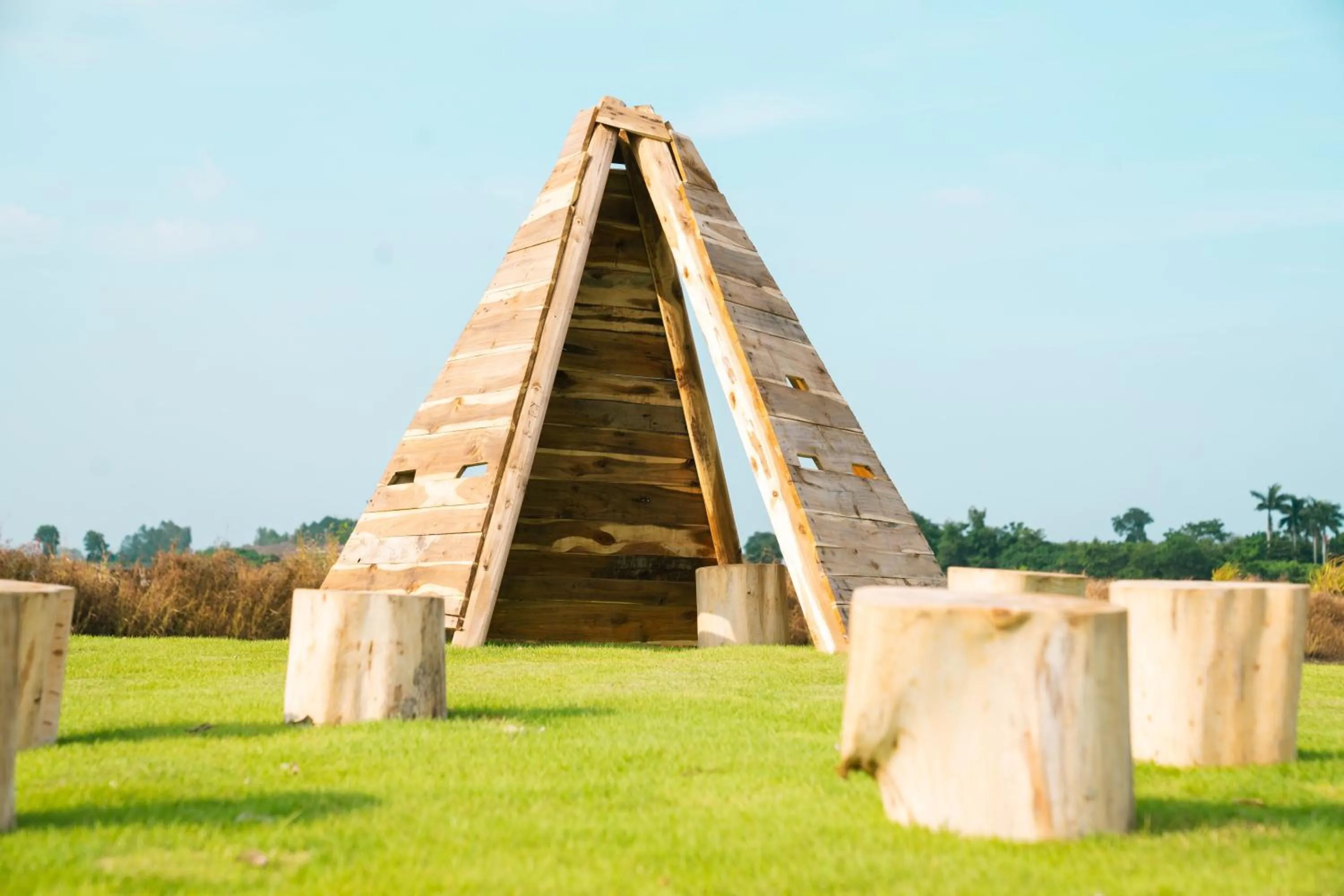 Children play ground in The Five Resort & Golf Hoang Gia Ninh Binh