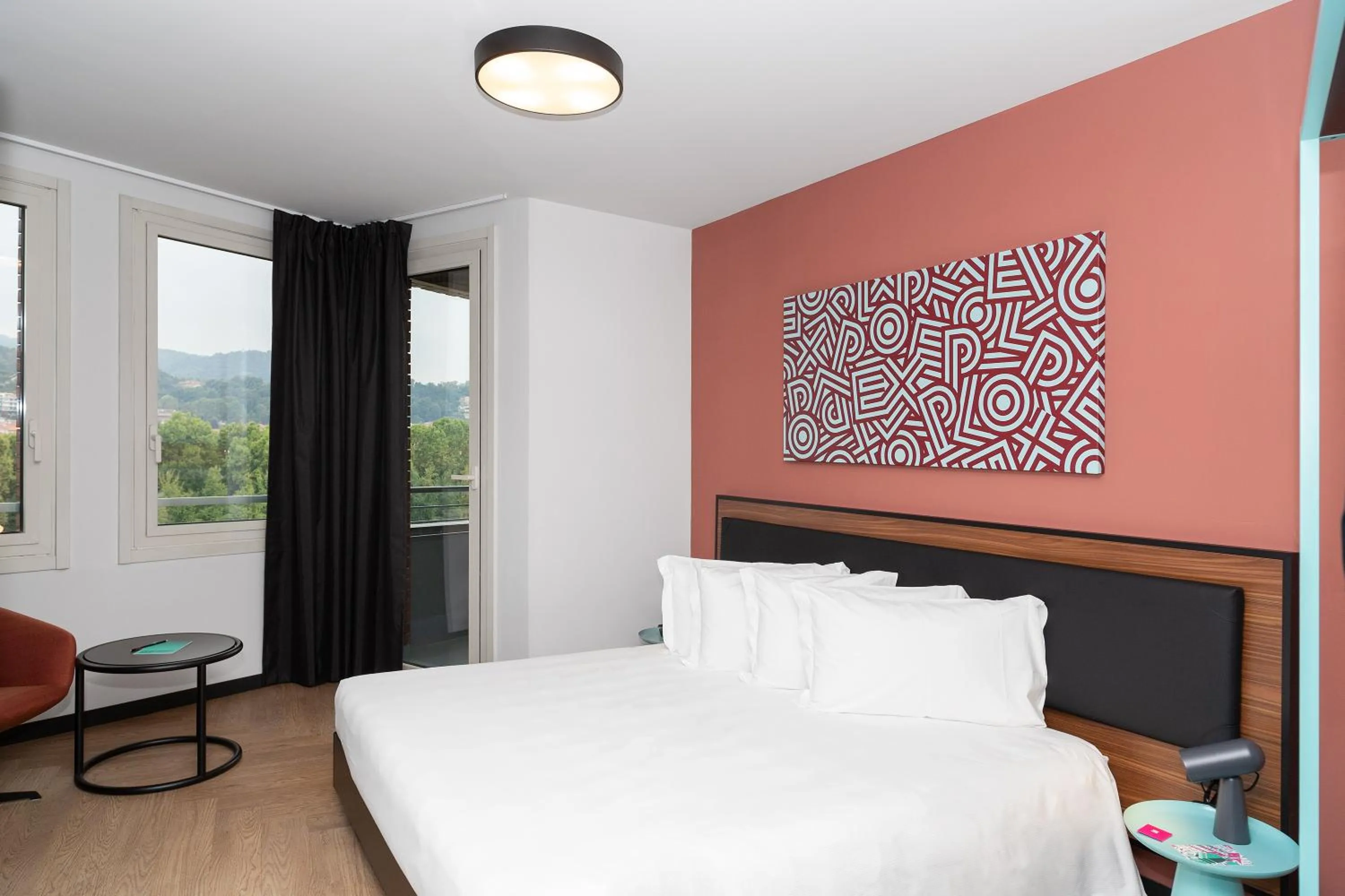 Bedroom, Bed in CX Turin Vanchiglia