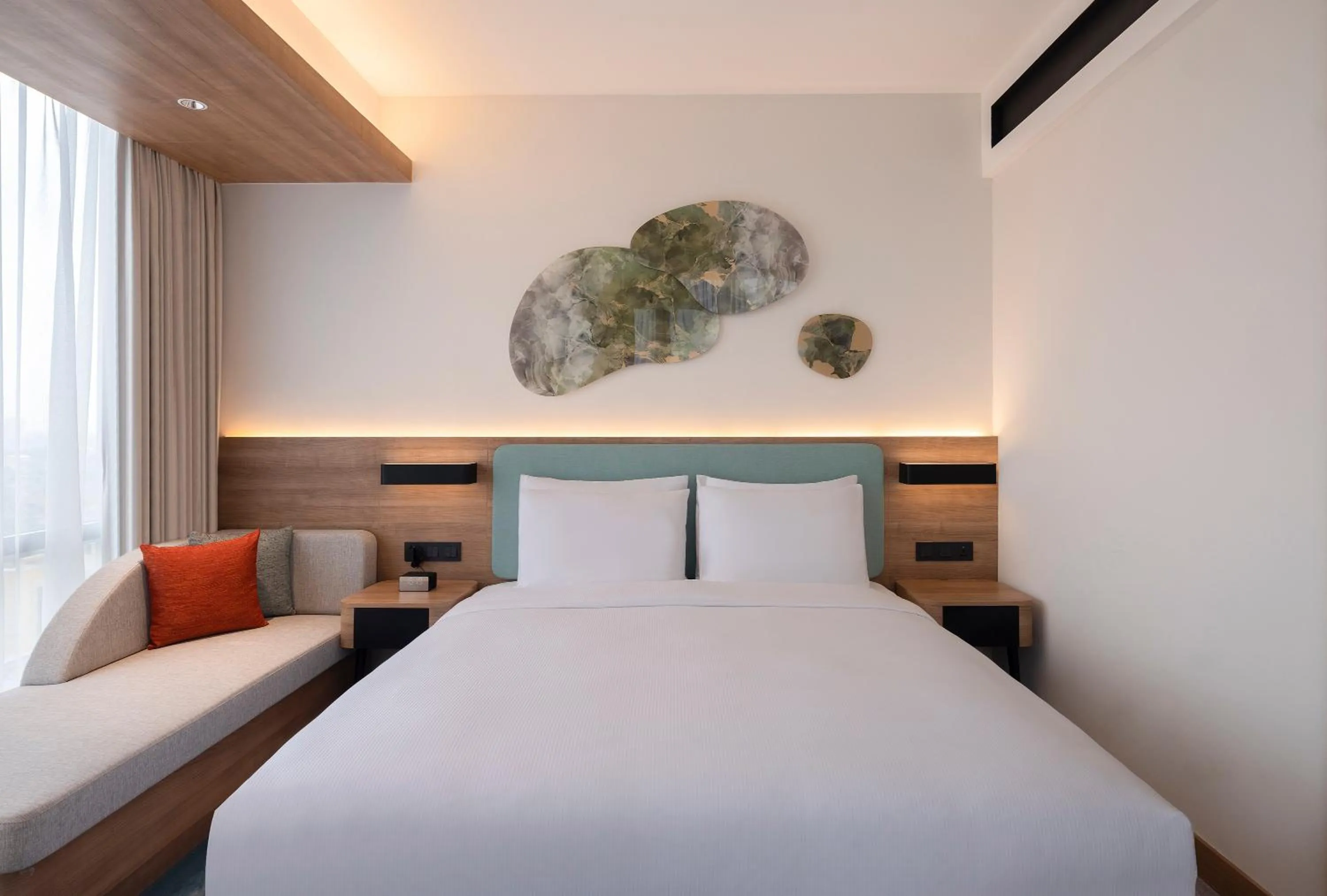 Bed in Hilton Garden Inn Jakarta Taman Palem