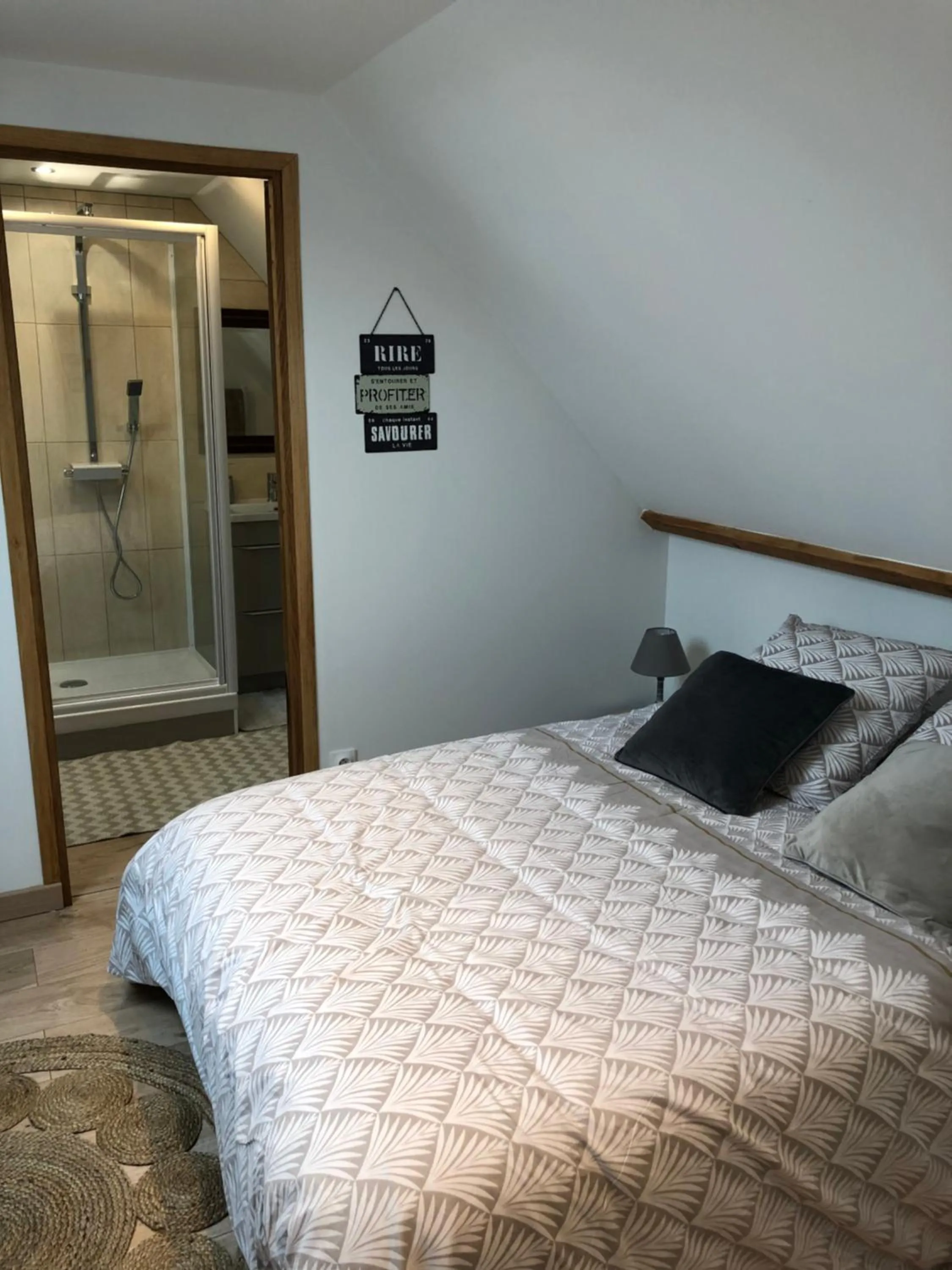 Bed in Au Domaine Fresnois