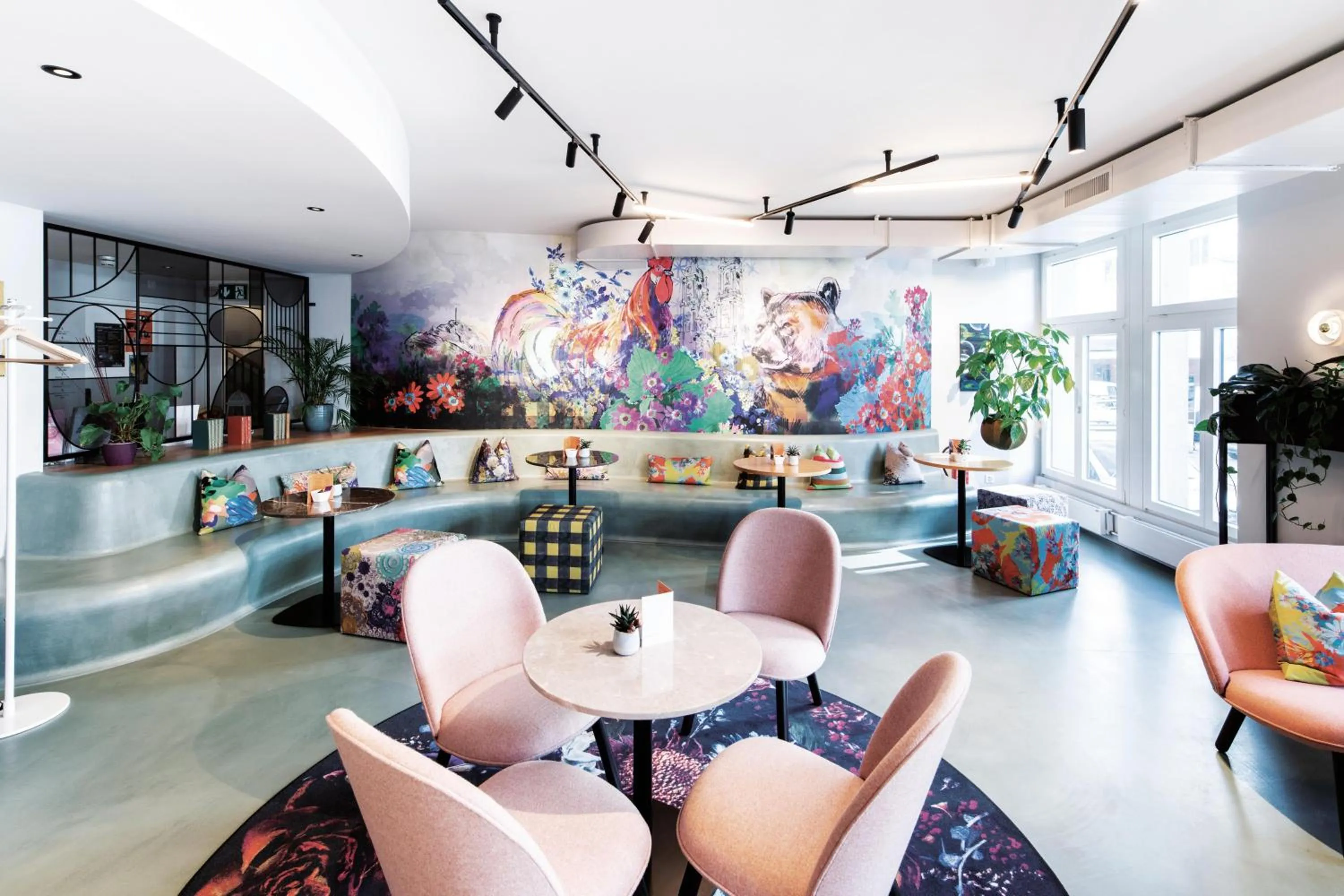 Lounge or bar in Sorell Boutique-Hotel City Weissenstein St Gallen