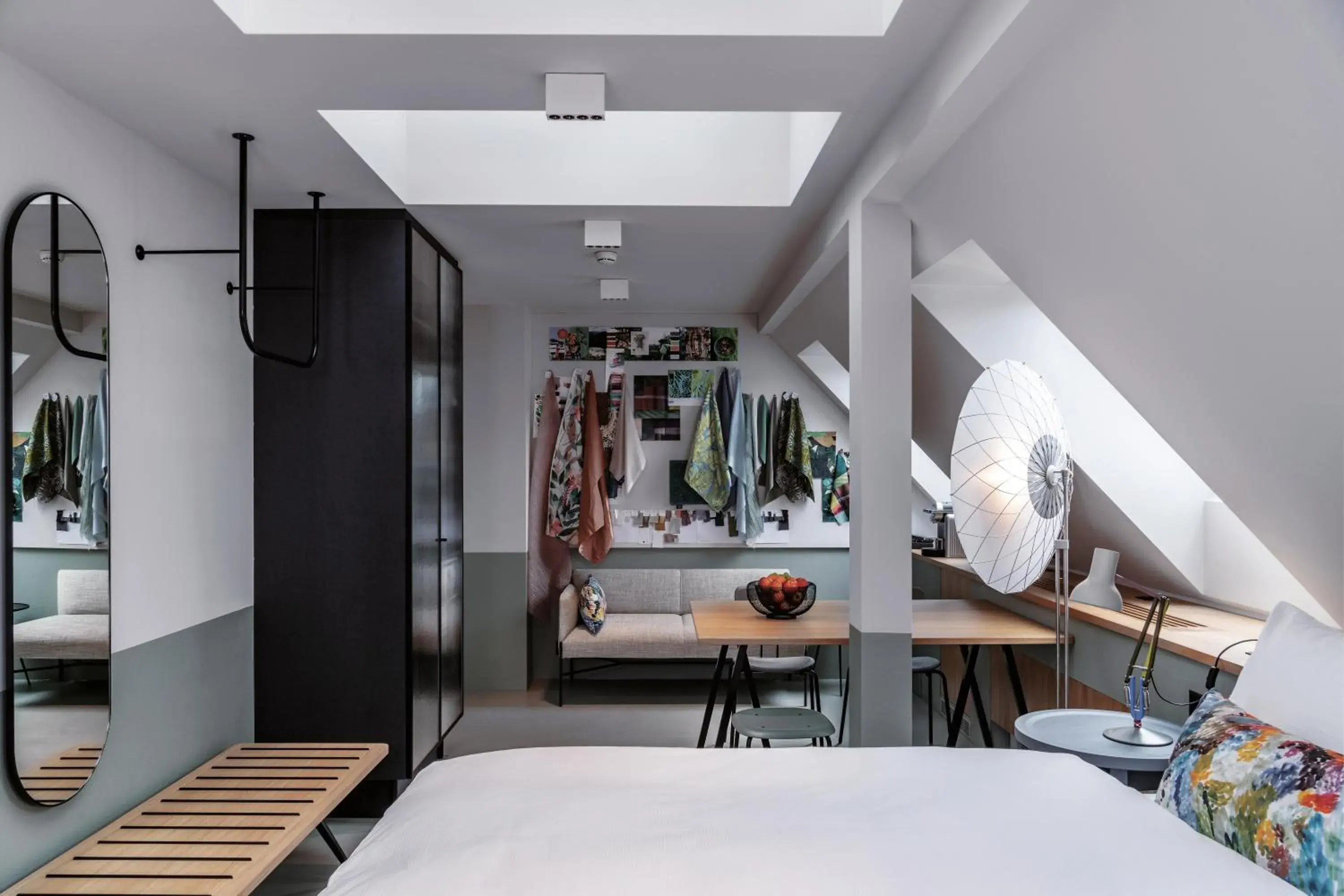 Photo of the whole room, Bed in Sorell Boutique-Hotel City Weissenstein St Gallen Photo of the whole room, Bed in Sorell Boutique-Hotel City Weissenstein St Gallen