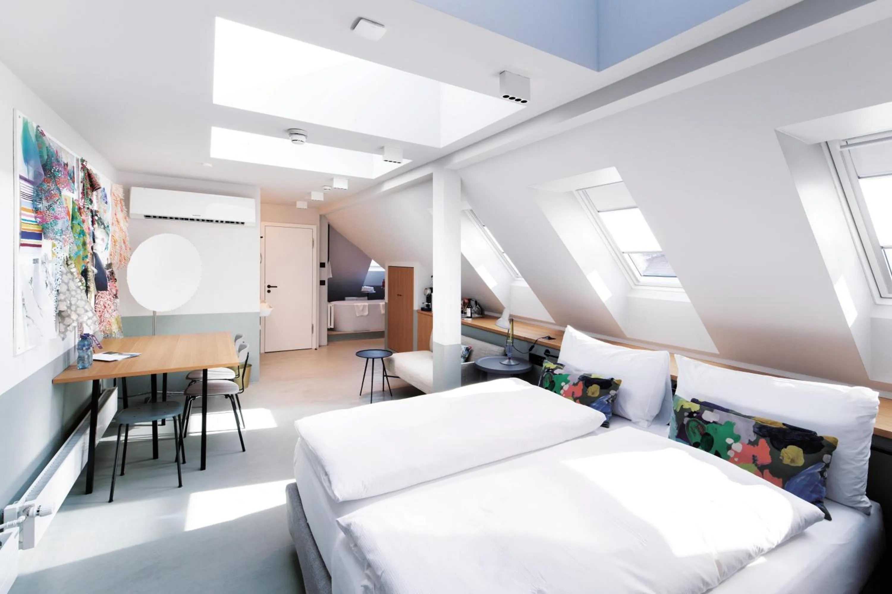 Photo of the whole room, Bed in Sorell Boutique-Hotel City Weissenstein St Gallen