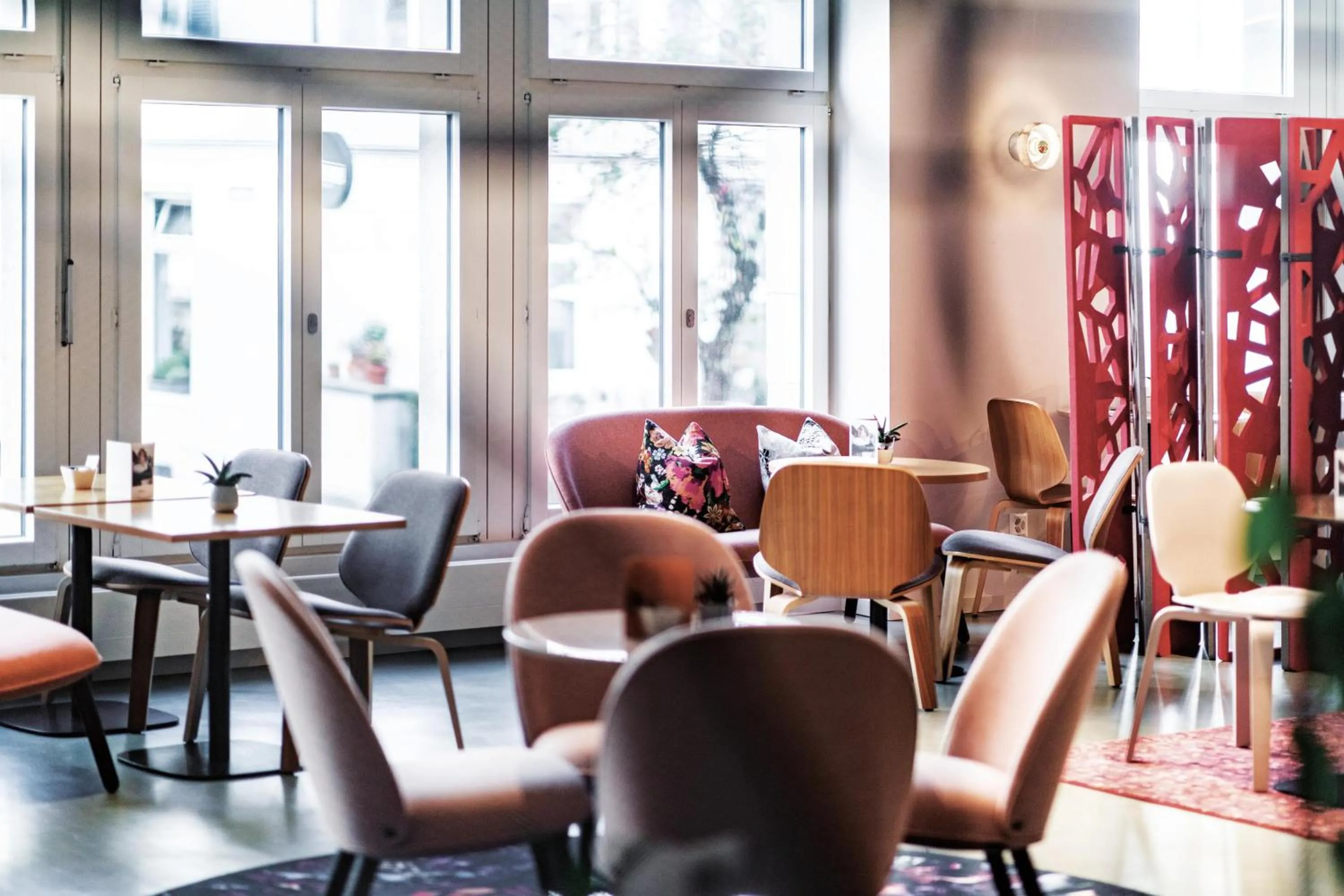 Lobby or reception in Sorell Boutique-Hotel City Weissenstein St Gallen