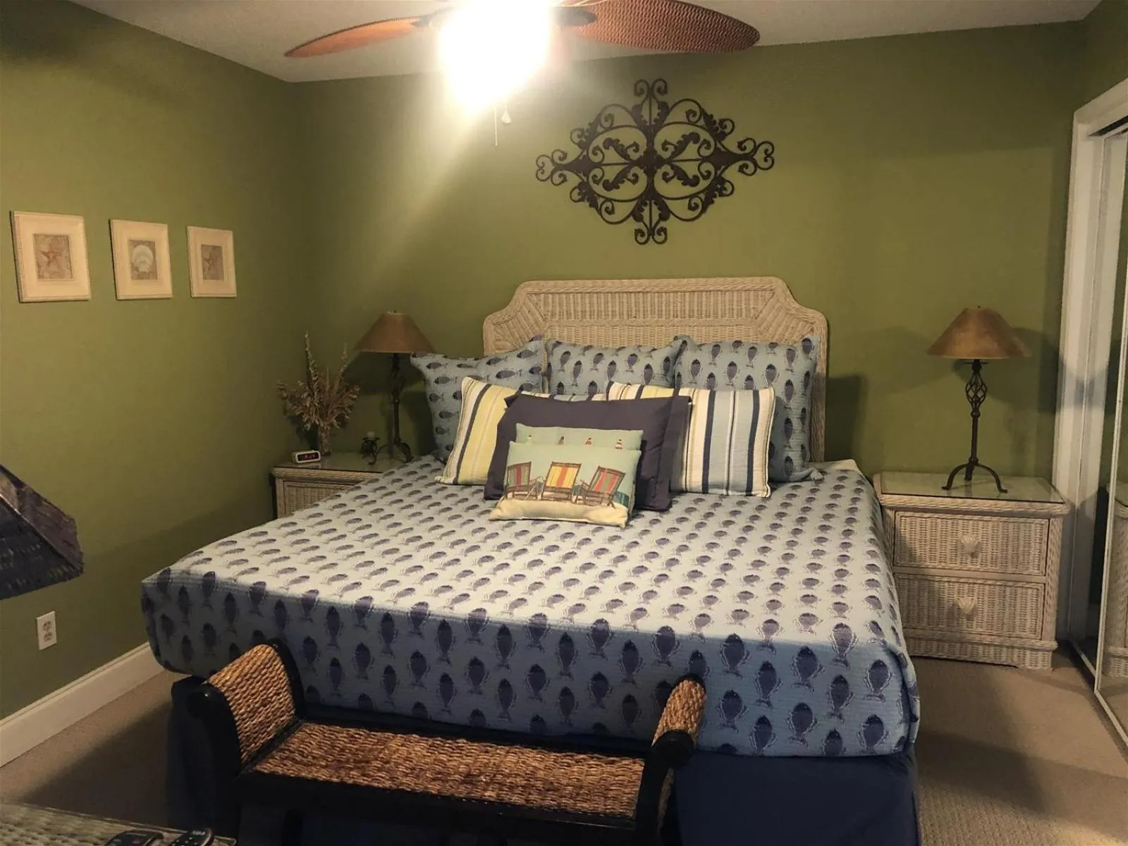 Bed in 8 E Two Bedroom Condo