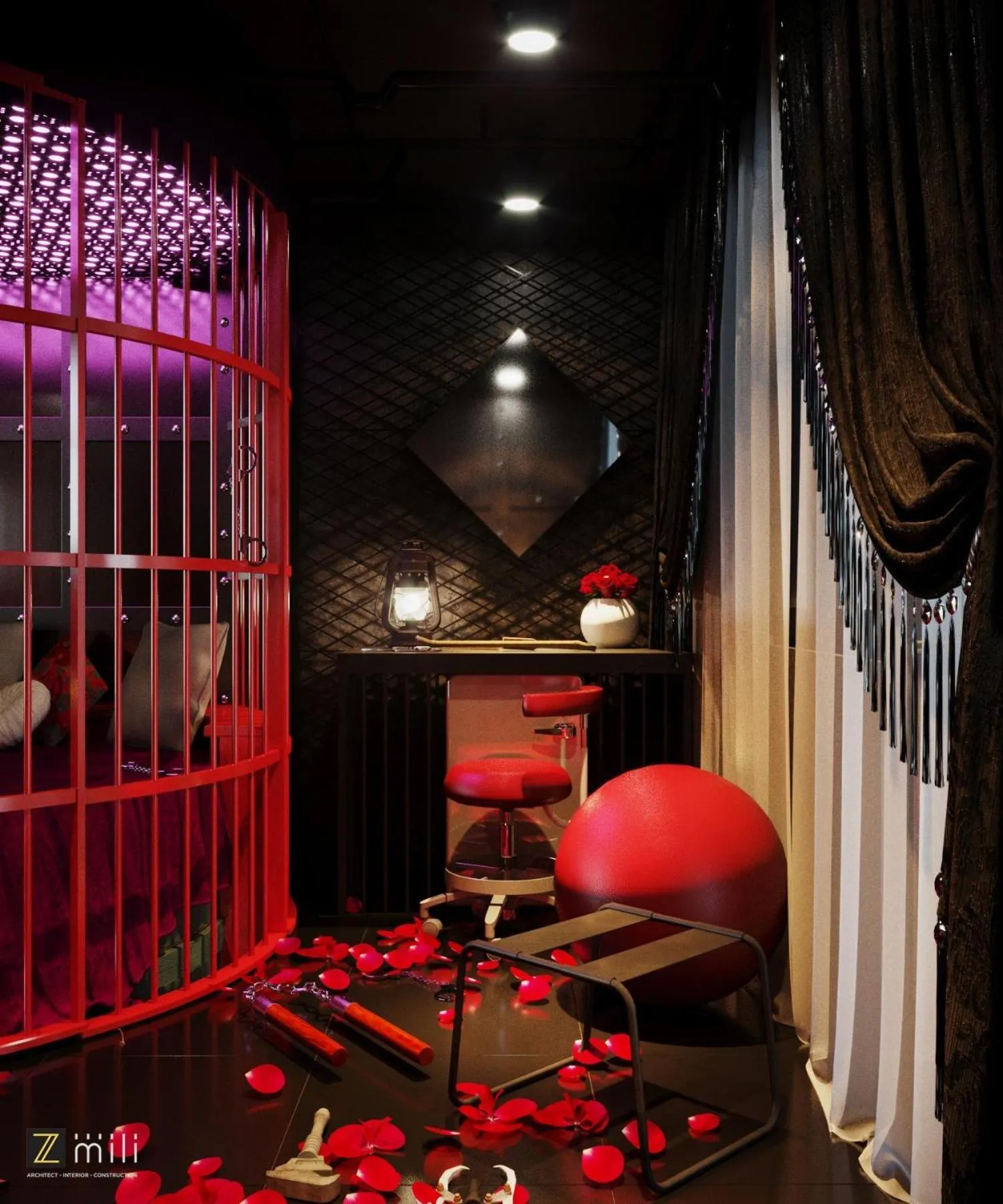 Seating area in Zen Hotel Hạ Long