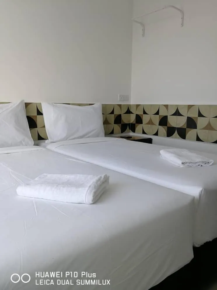 Bed in Grand Bagan Hotel