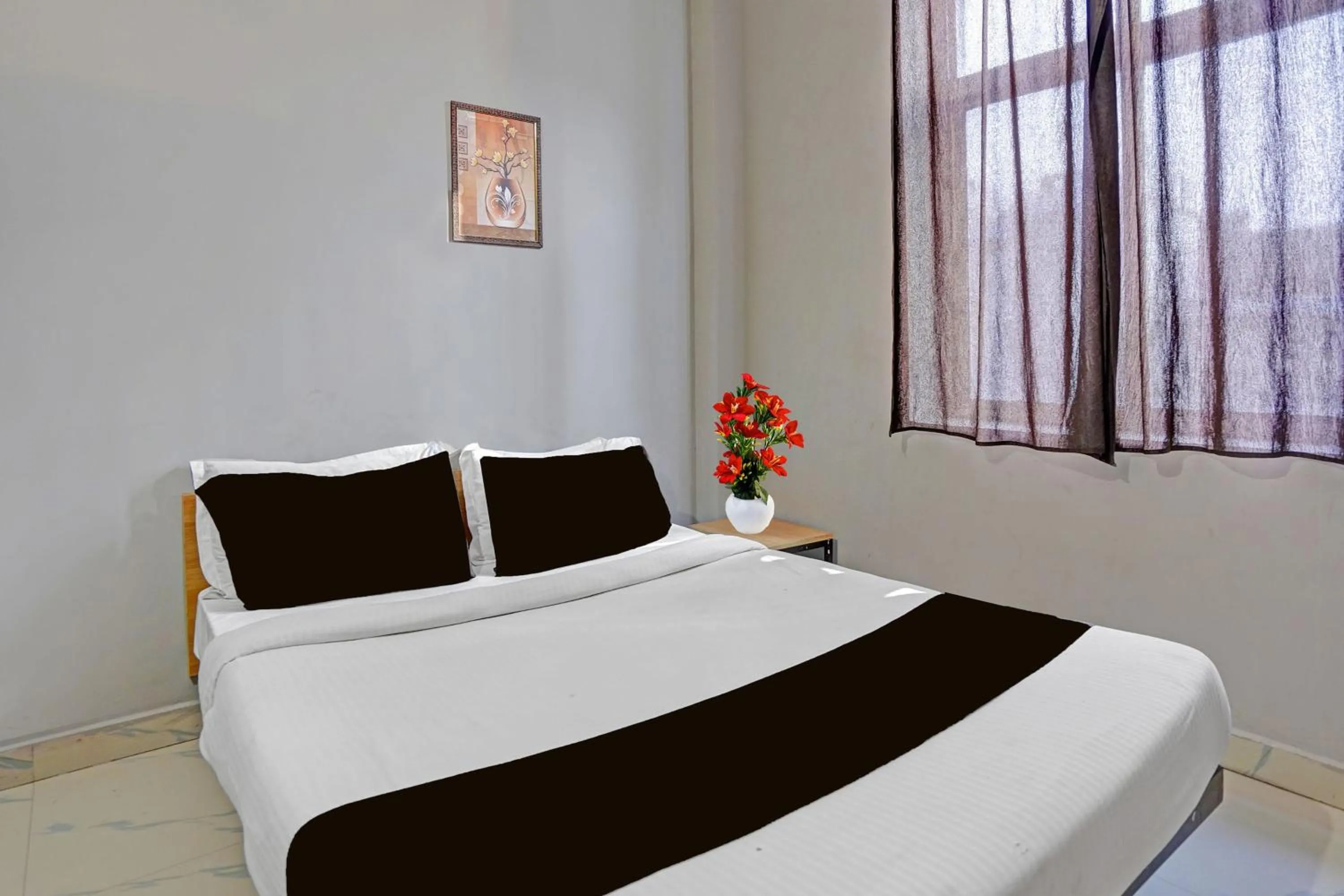 Bedroom, Bed in Super Hotel O AG Colony Park Patna Formerly Capital Pearl