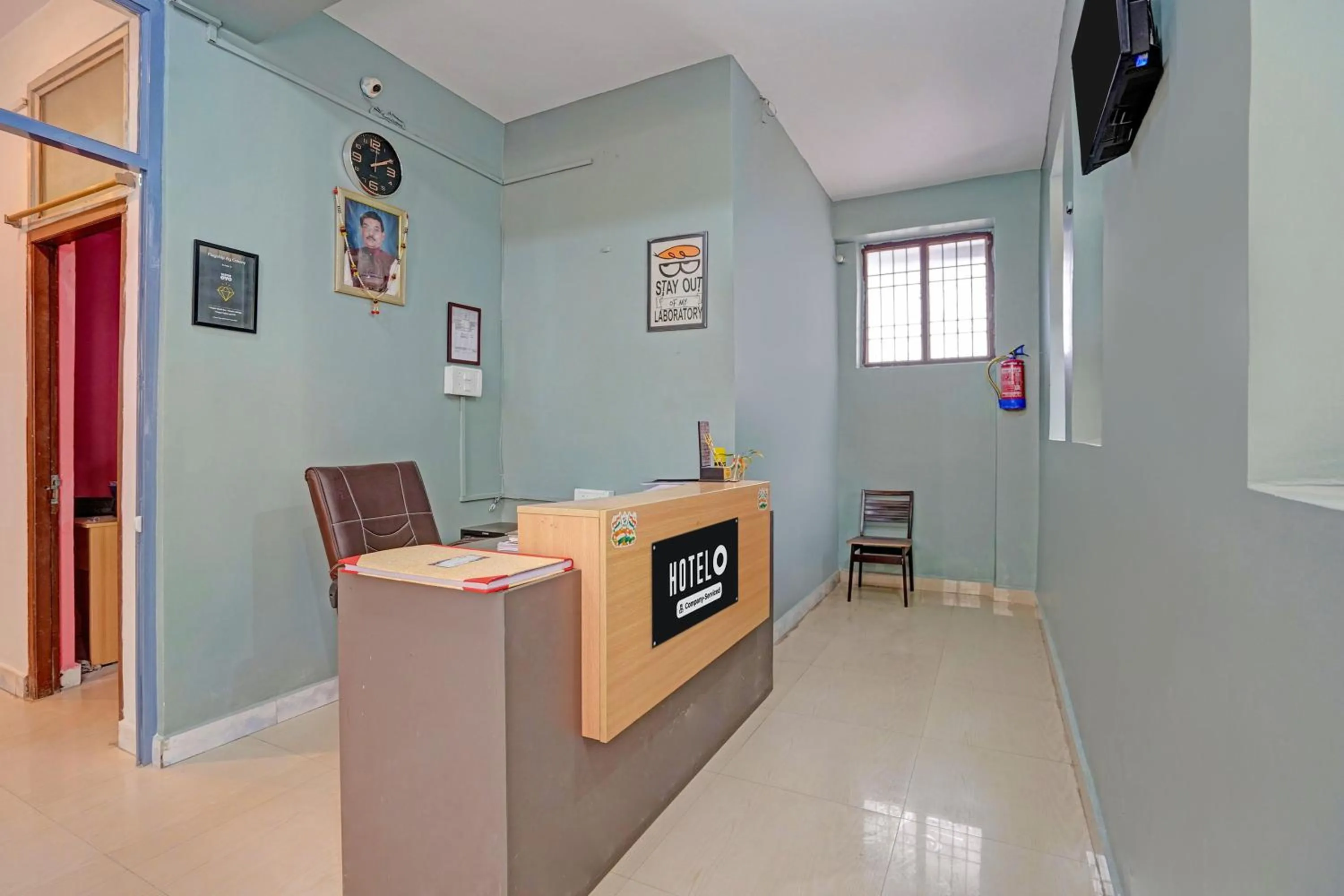 Lobby or reception in Super Hotel O AG Colony Park Patna Formerly Capital Pearl