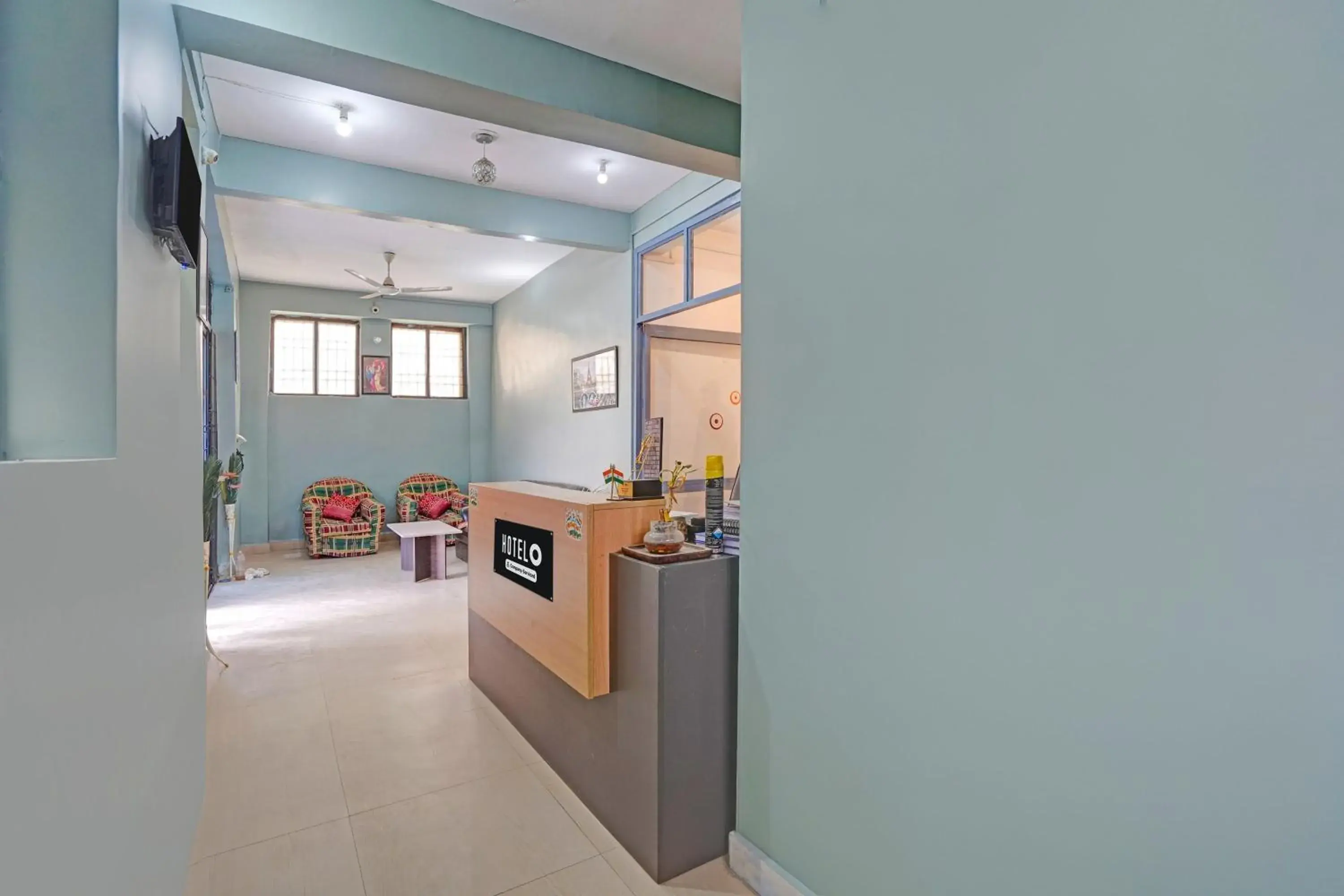 Lobby or reception in Super Hotel O AG Colony Park Patna Formerly Capital Pearl Lobby or reception in Super Hotel O AG Colony Park Patna Formerly Capital Pearl