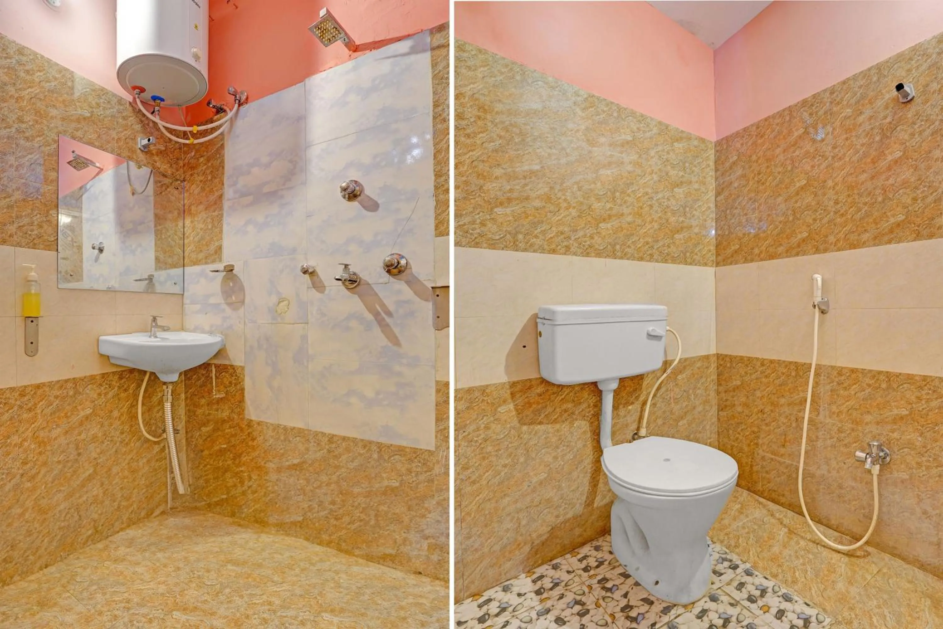 Bathroom in Super Hotel O AG Colony Park Patna Formerly Capital Pearl