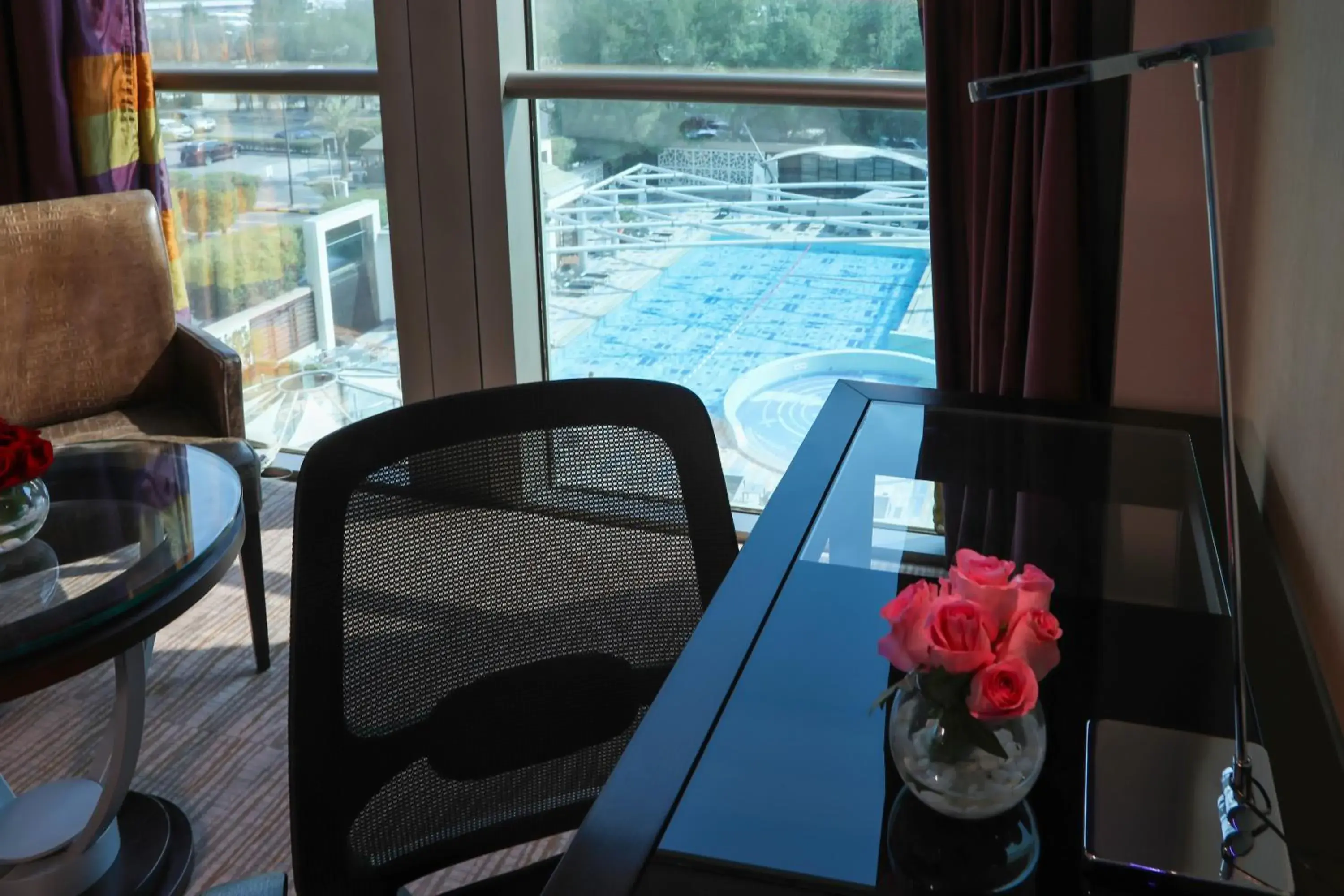 Pool view in Holiday Inn Kuwait Al Thuraya City by IHG Pool view in Holiday Inn Kuwait Al Thuraya City by IHG