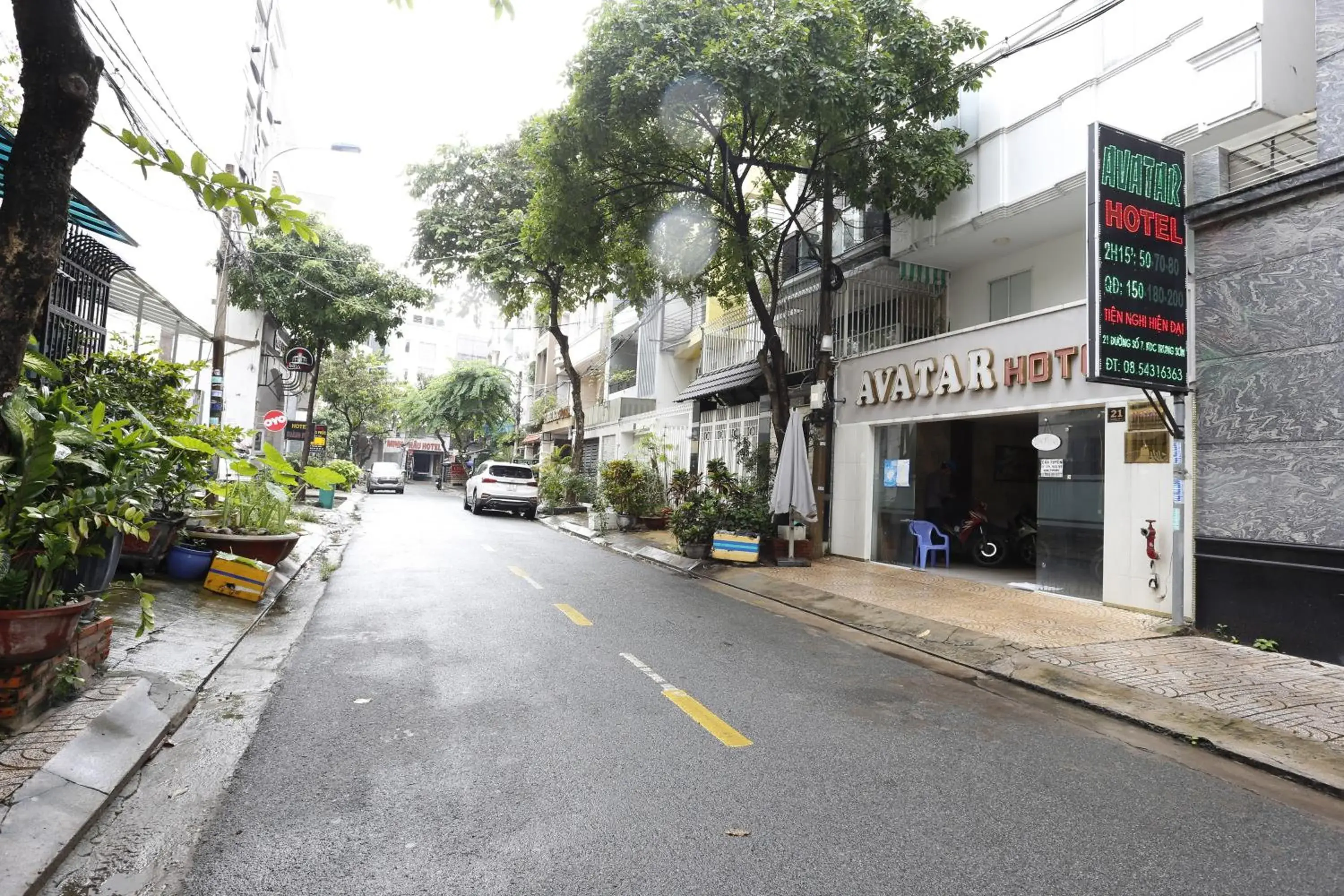 Facade/entrance in Avatar Hotel Facade/entrance in Avatar Hotel