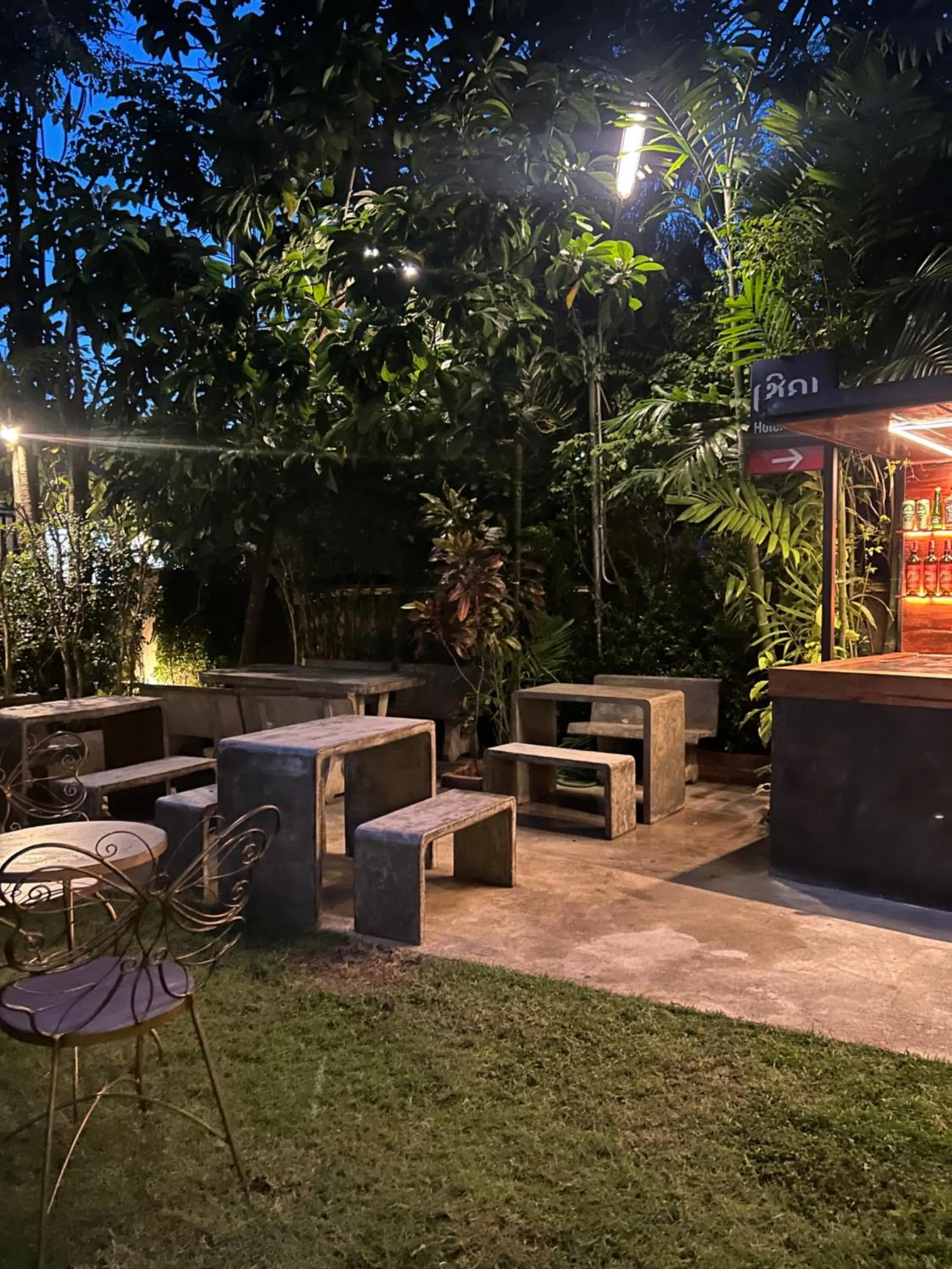 Garden view in Chern Chiangmai Boutique Hotel