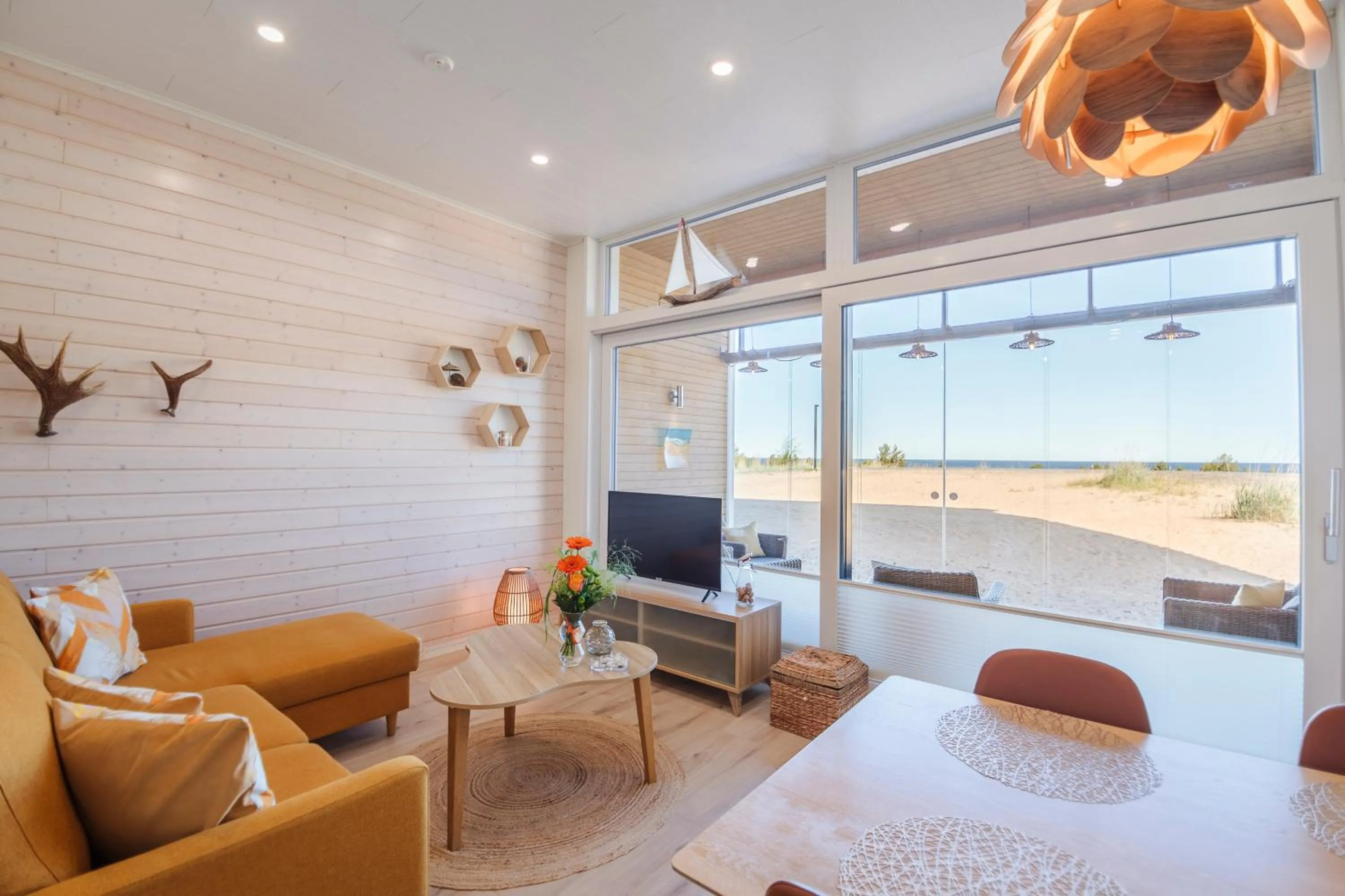 Apartment Aurinkoranta D5 saunallinen kaksio merinäkymällä Kalajoki