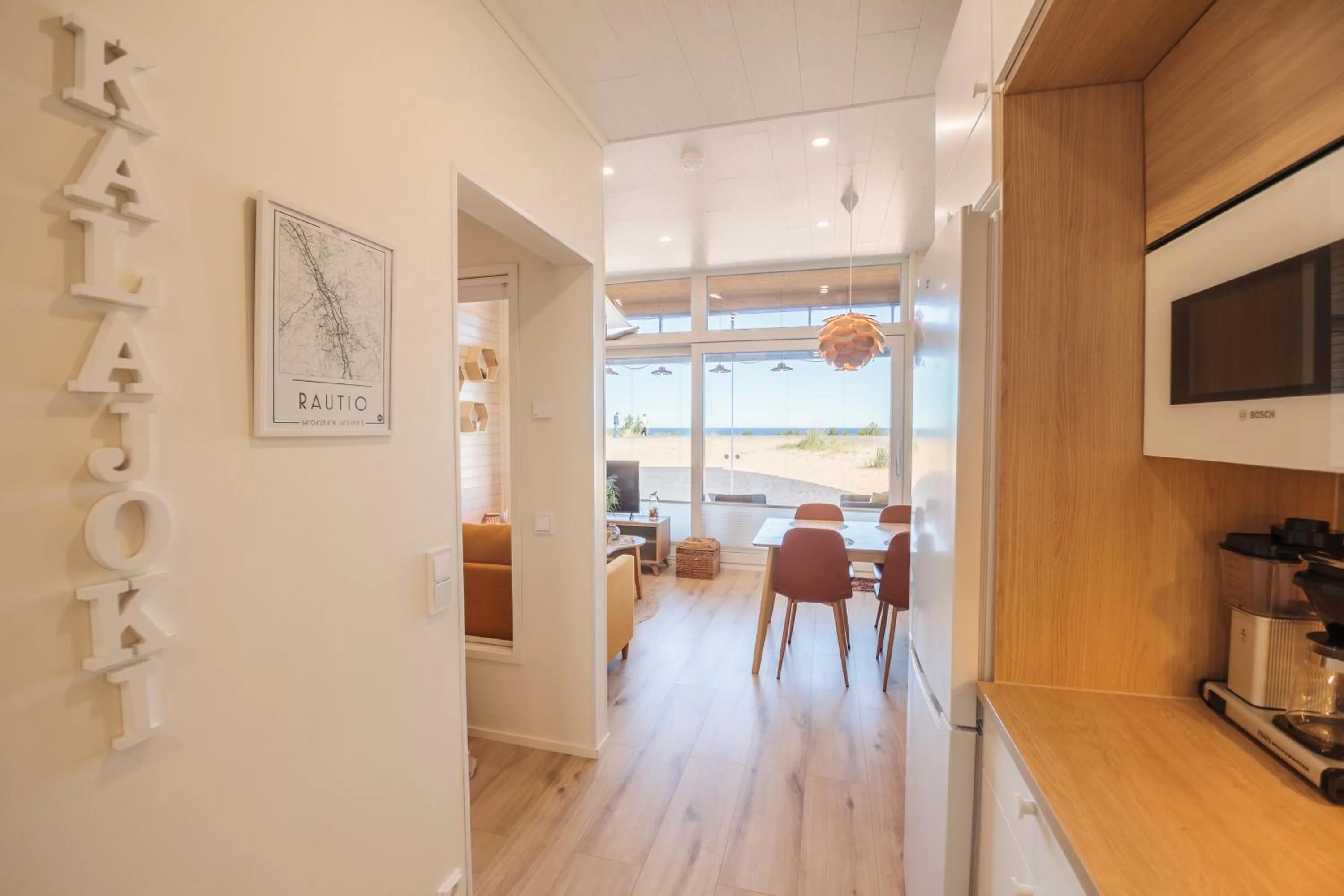 Apartment Aurinkoranta D5 saunallinen kaksio merinäkymällä Kalajoki