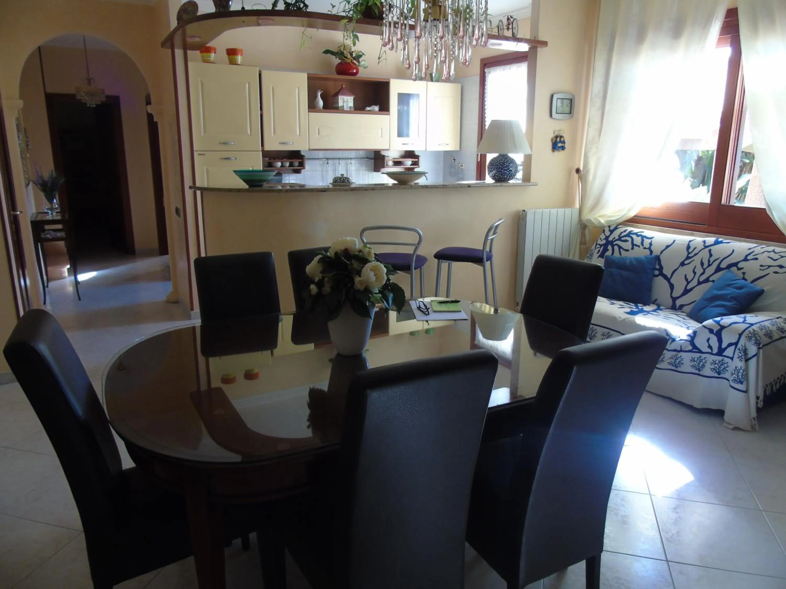 Living room in Villa Graziosa