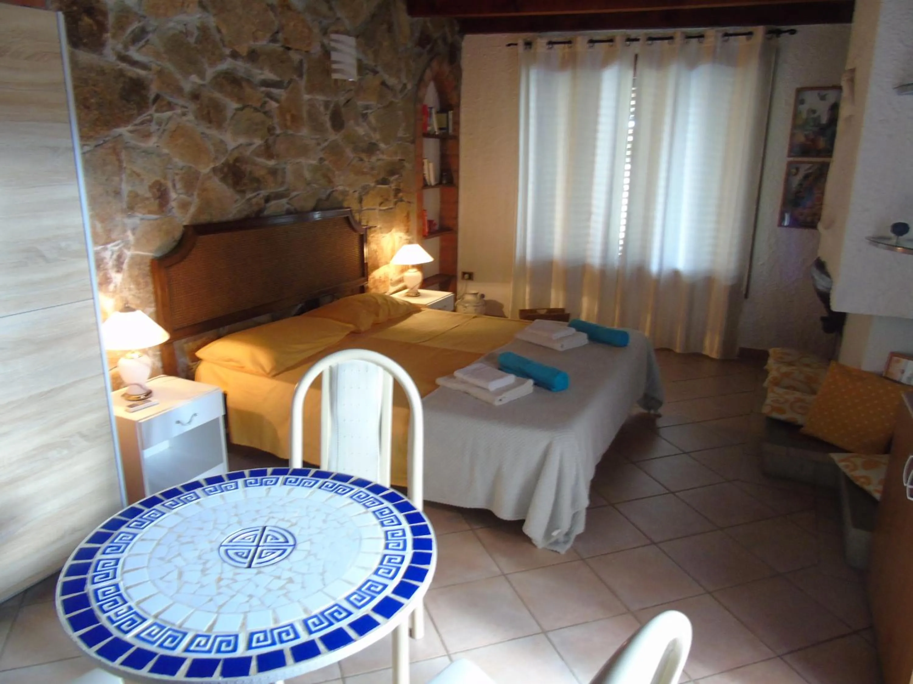 Bedroom, Bed in Villa Graziosa