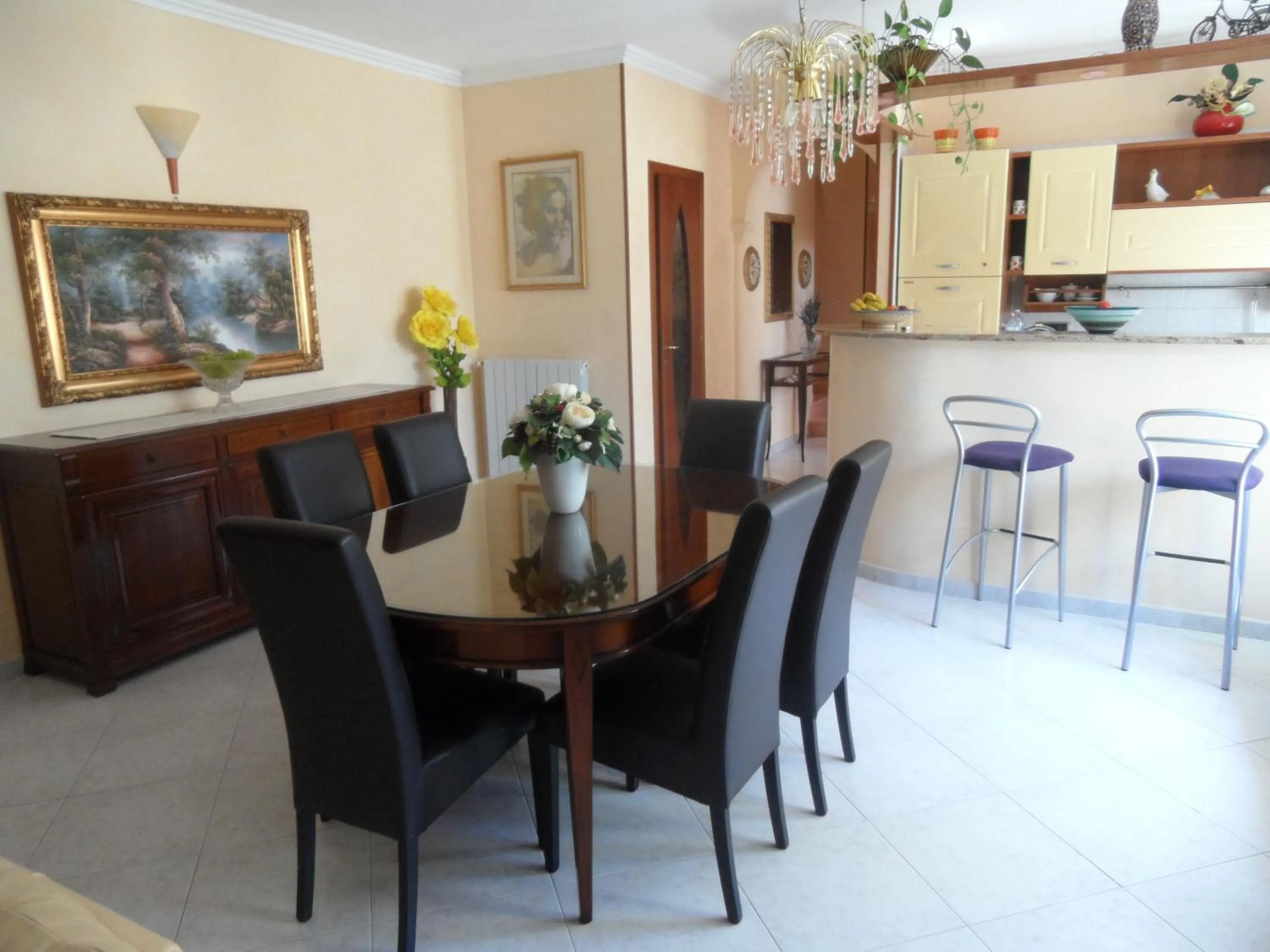 Living room in Villa Graziosa