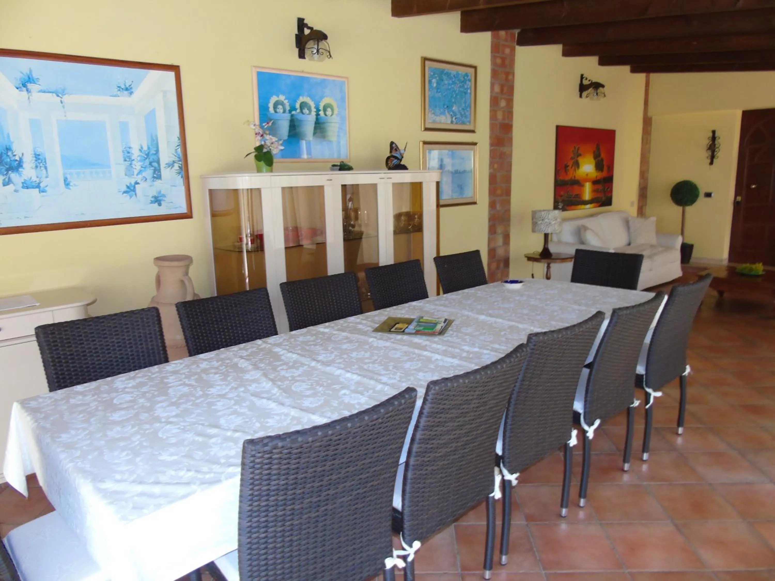 Living room in Villa Graziosa
