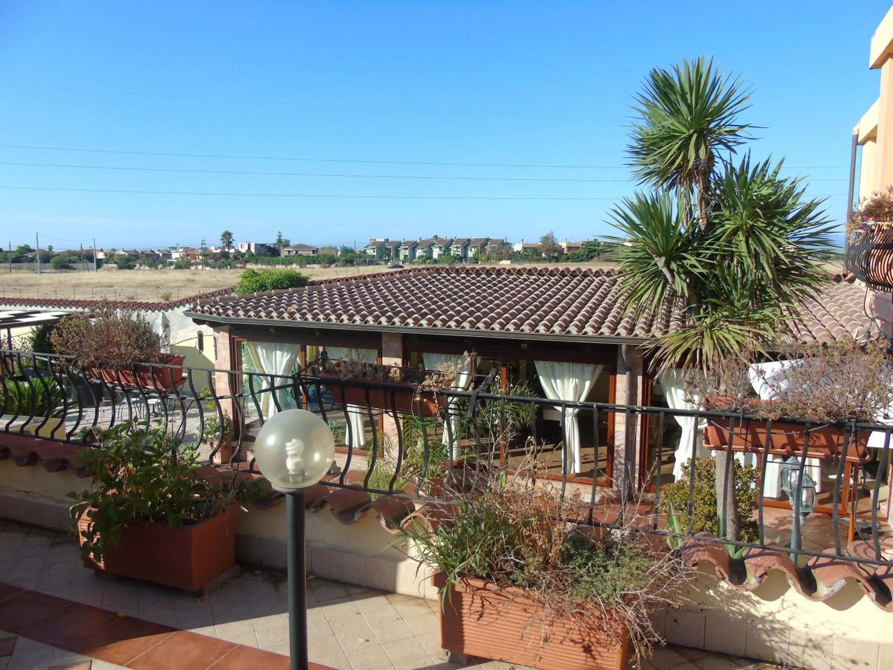 Garden view in Villa Graziosa