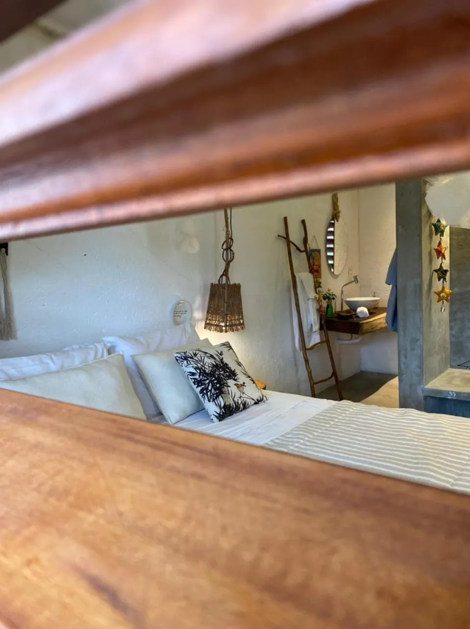 Bed in Villa Siriguela