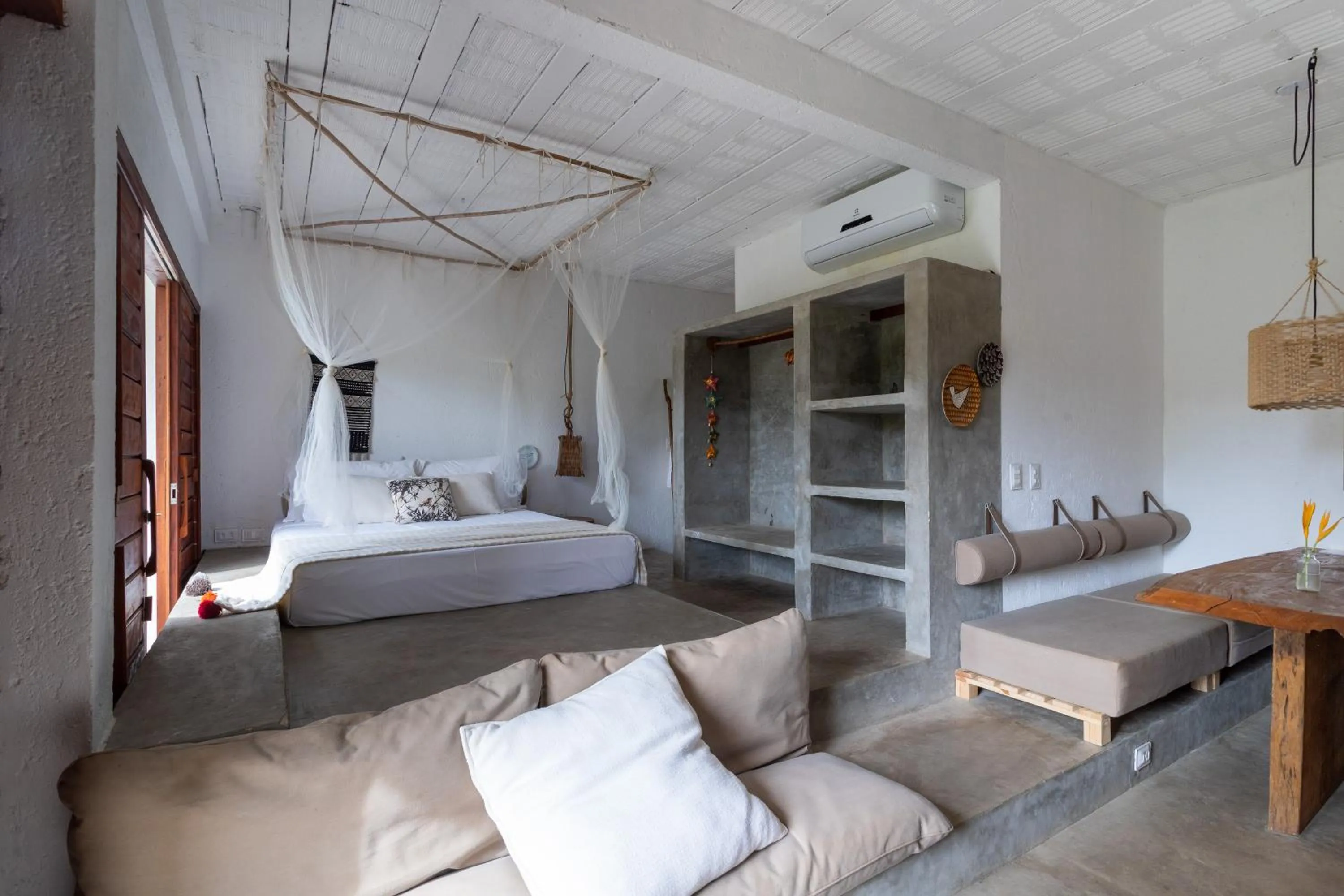 Bed in Villa Siriguela