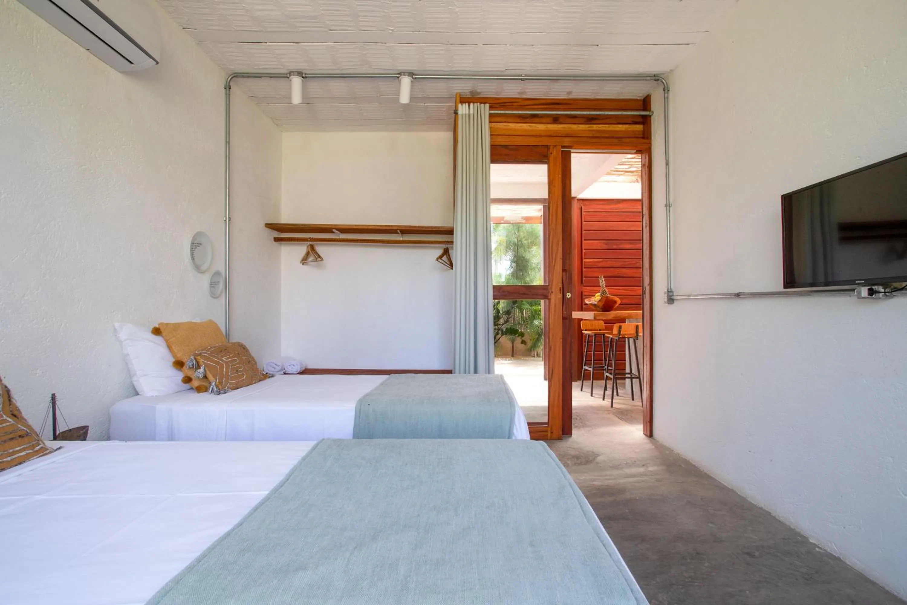 Bedroom, Bed in Villa Siriguela