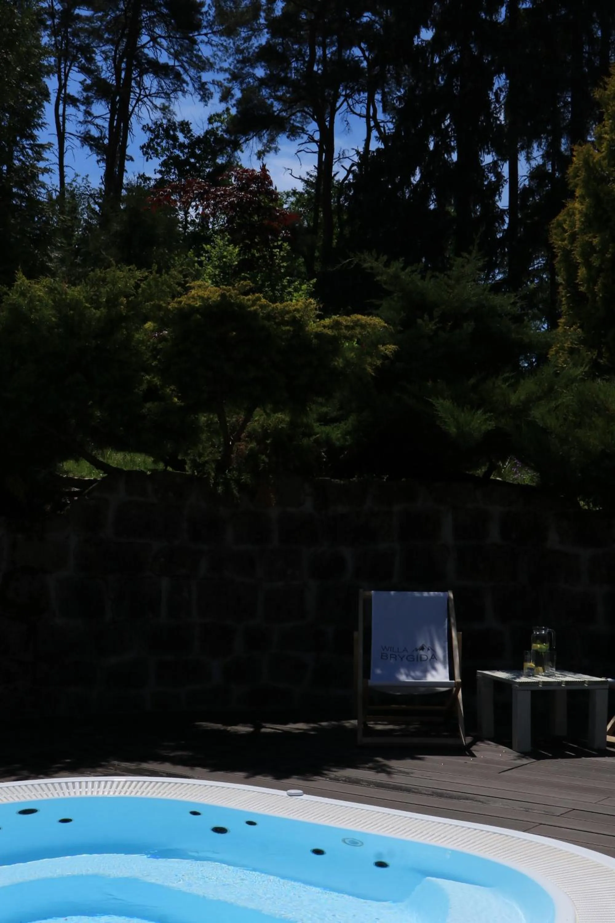 Swimming pool in Willa Brygida Spa
