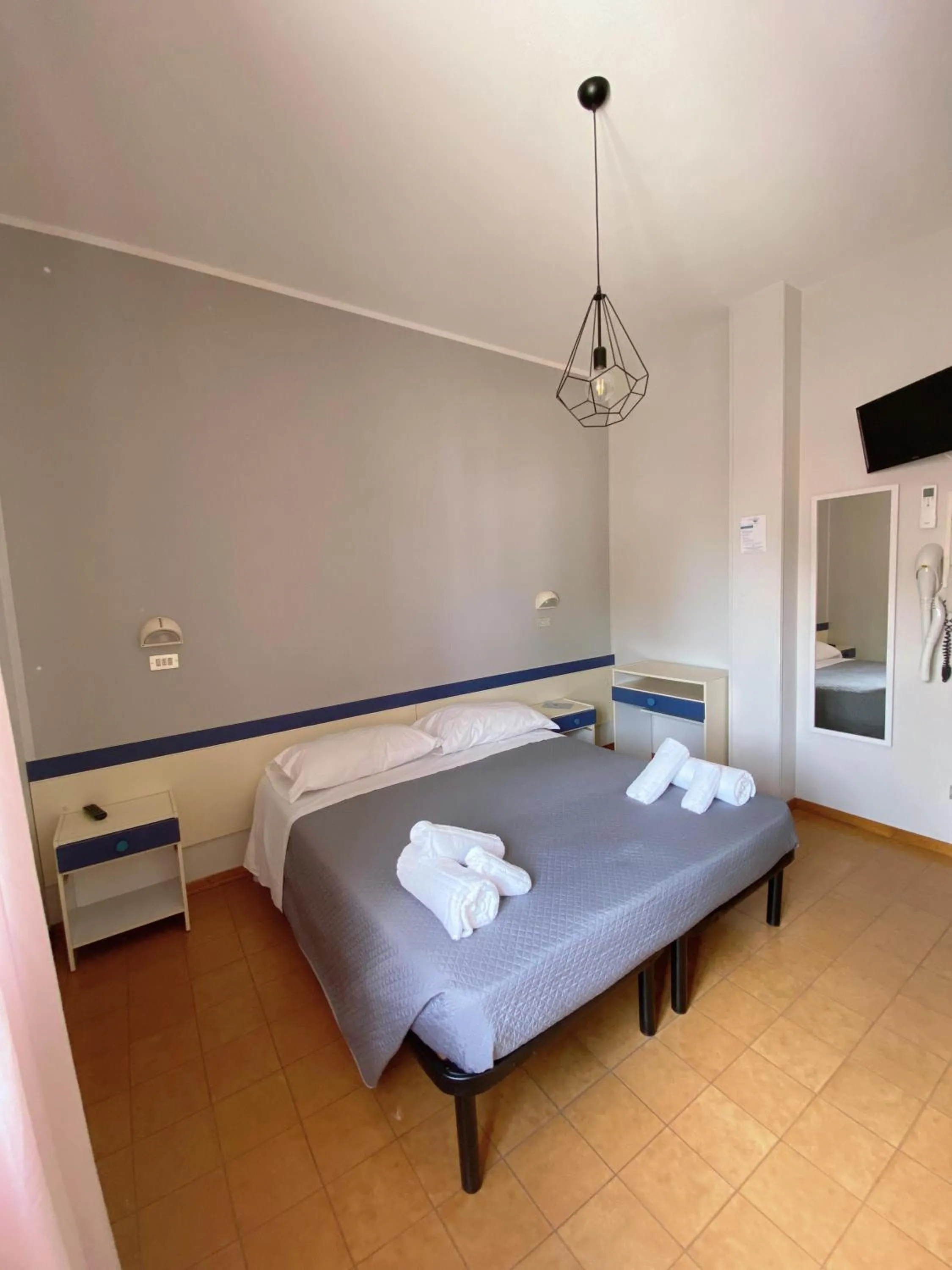 Bed in Hotel Residence Ponente