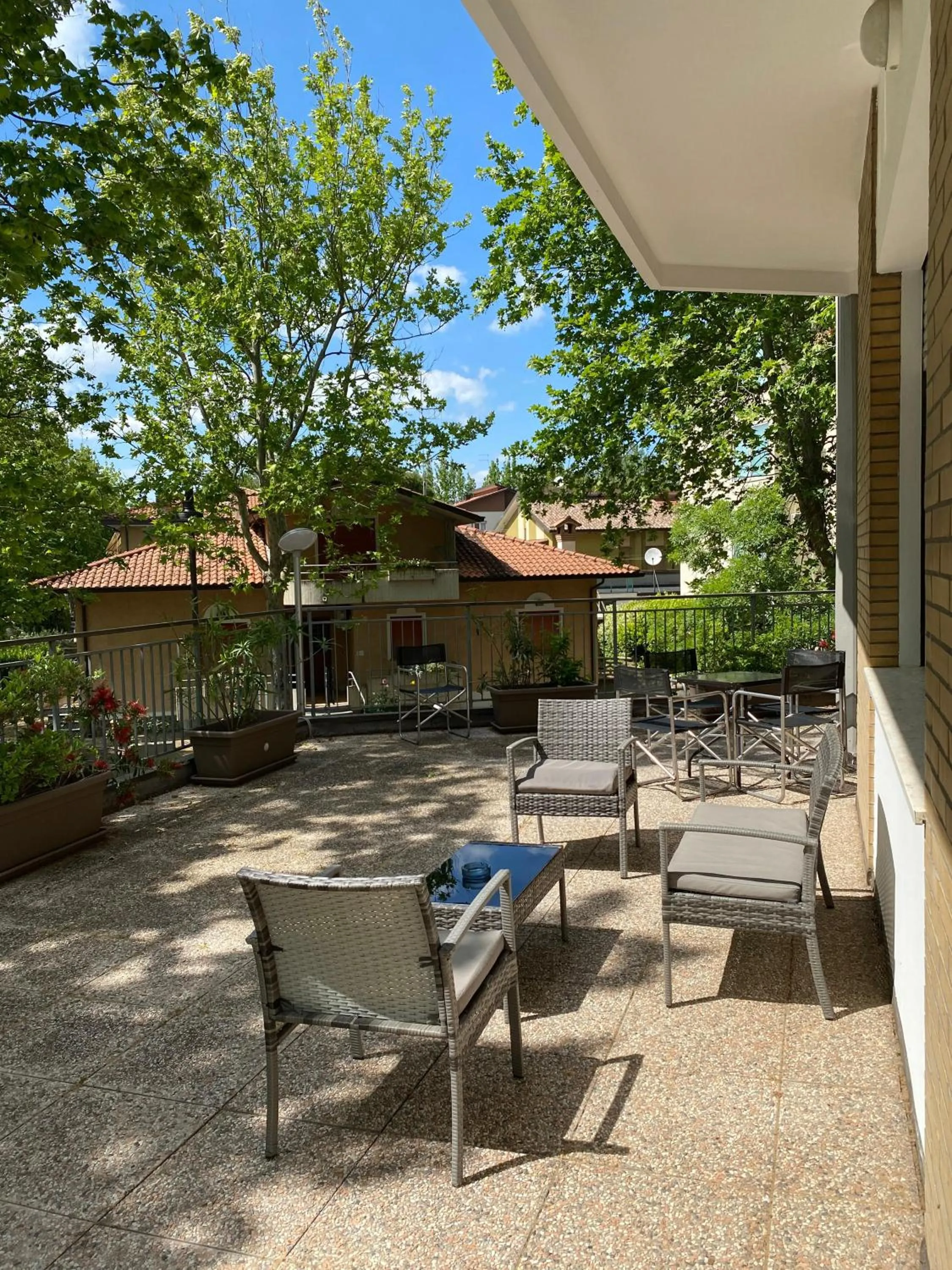 Balcony/Terrace in Hotel Residence Ponente