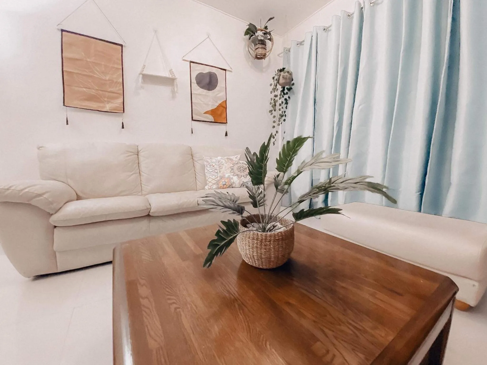Living room in Cozy Themed 2BR TownHouse - near Clark Airport - TRP1