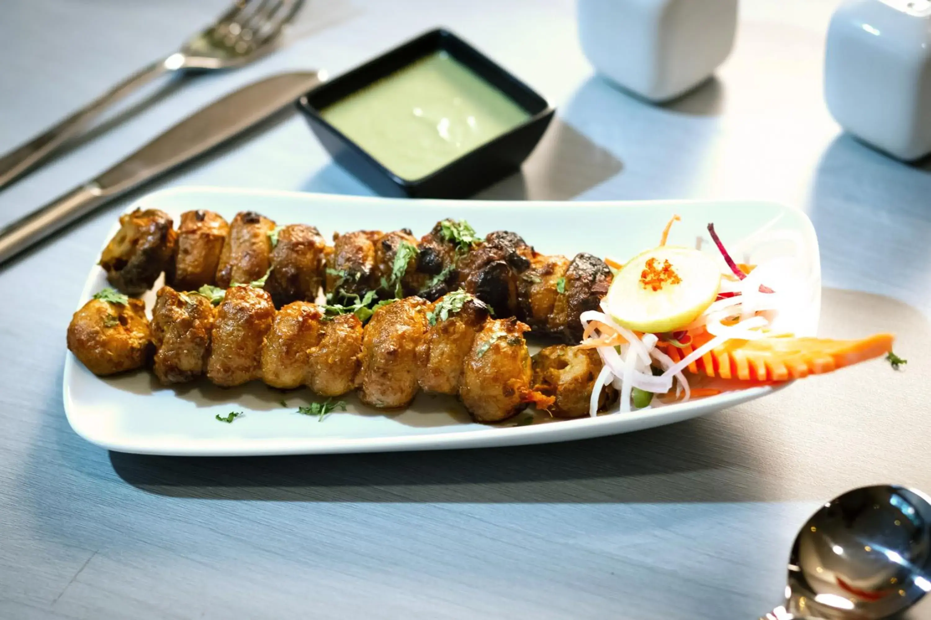 Food close-up in Hotel Vdara Food close-up in Hotel Vdara