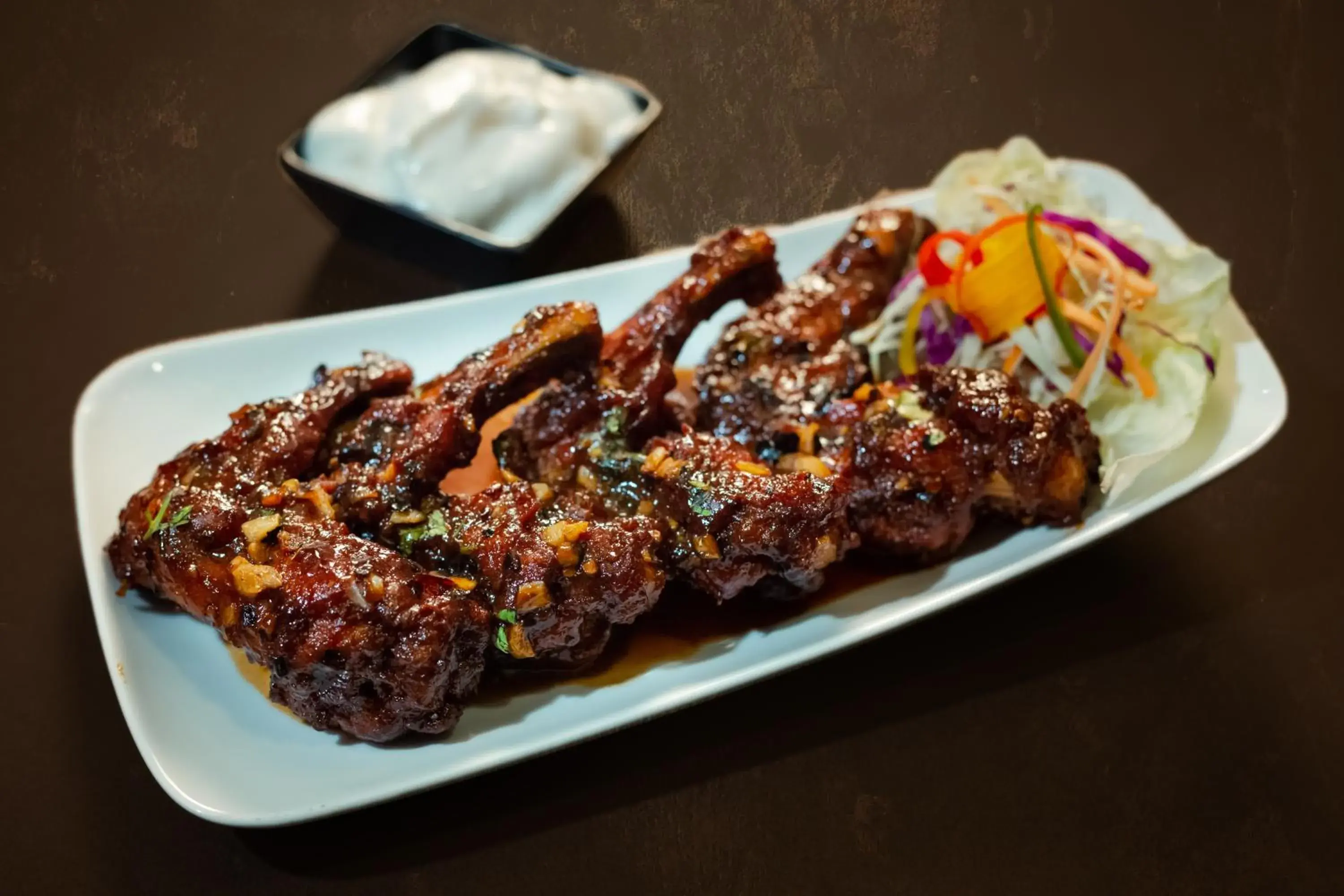 Food close-up in Hotel Vdara Food close-up in Hotel Vdara