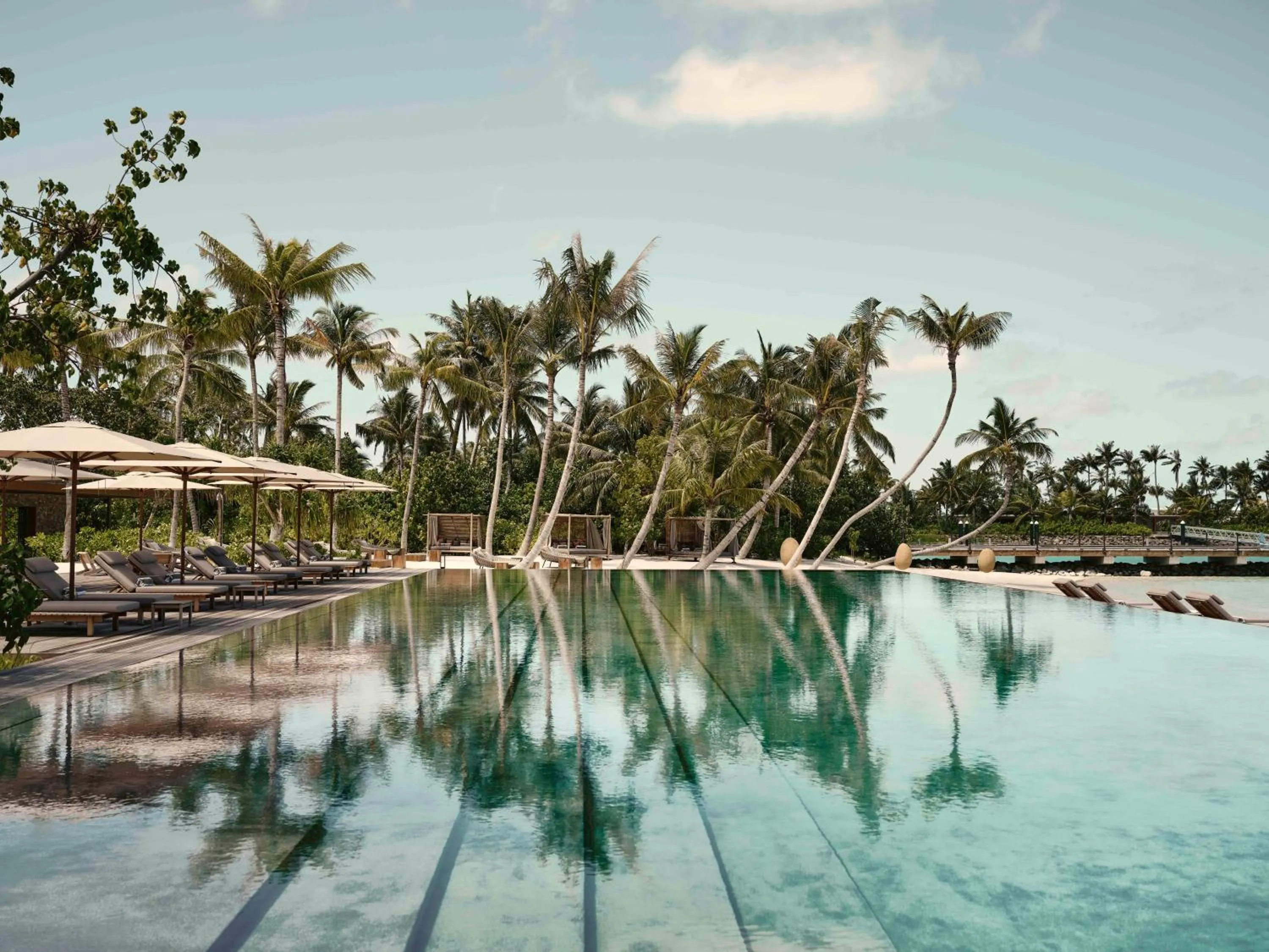 Pool view in Patina Maldives, Fari Islands