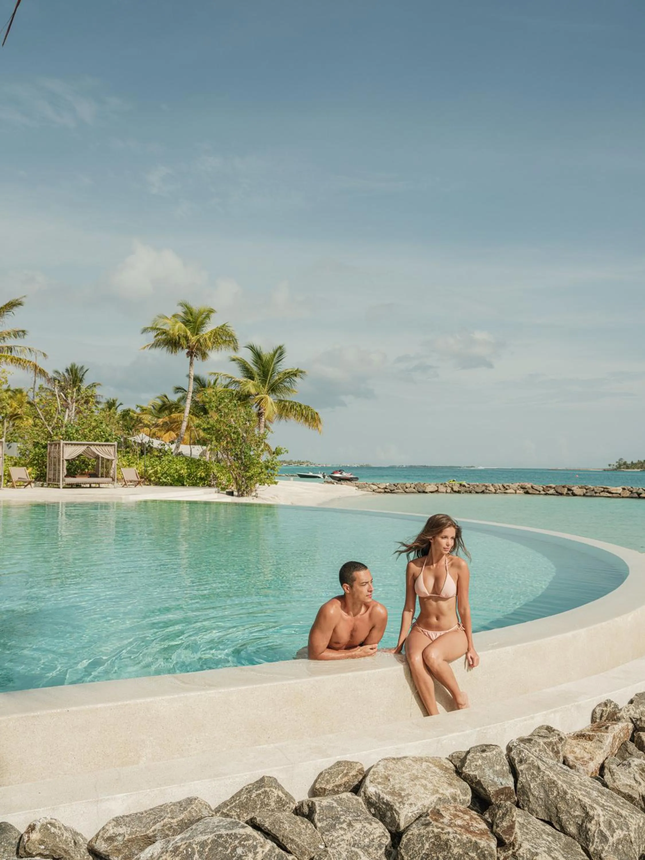 Pool view in Patina Maldives, Fari Islands