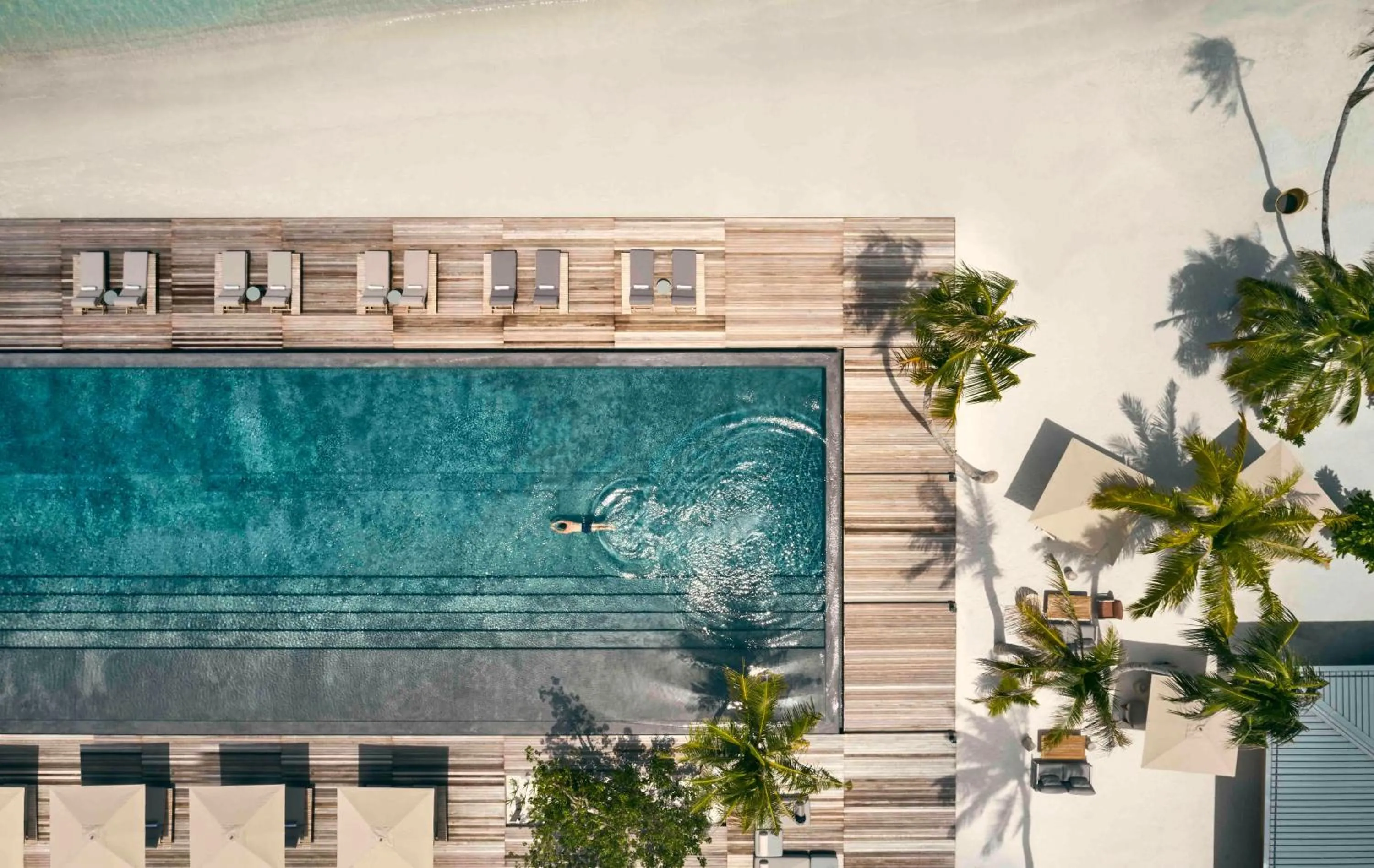 Pool view in Patina Maldives, Fari Islands