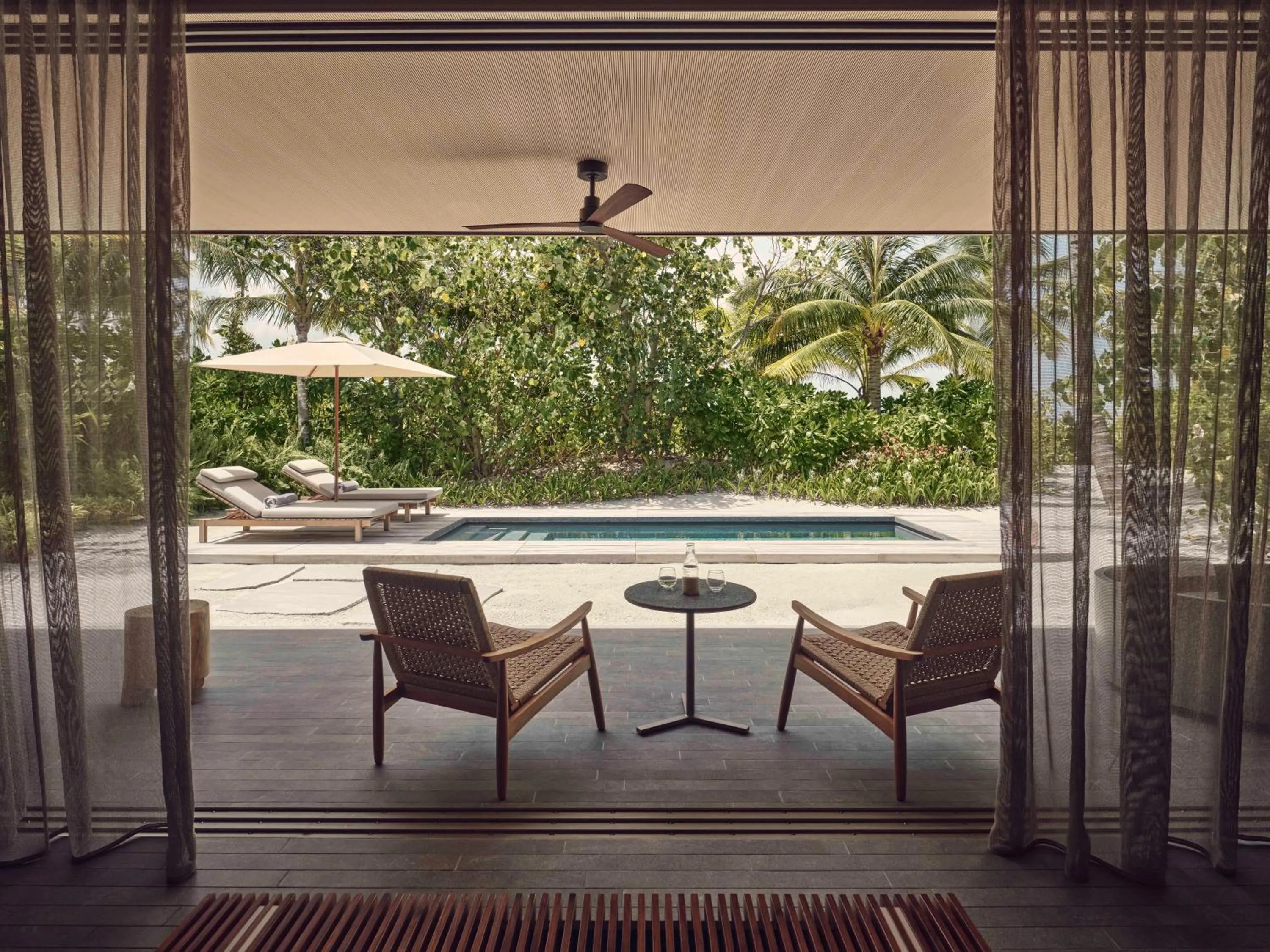 Patio in Patina Maldives, Fari Islands