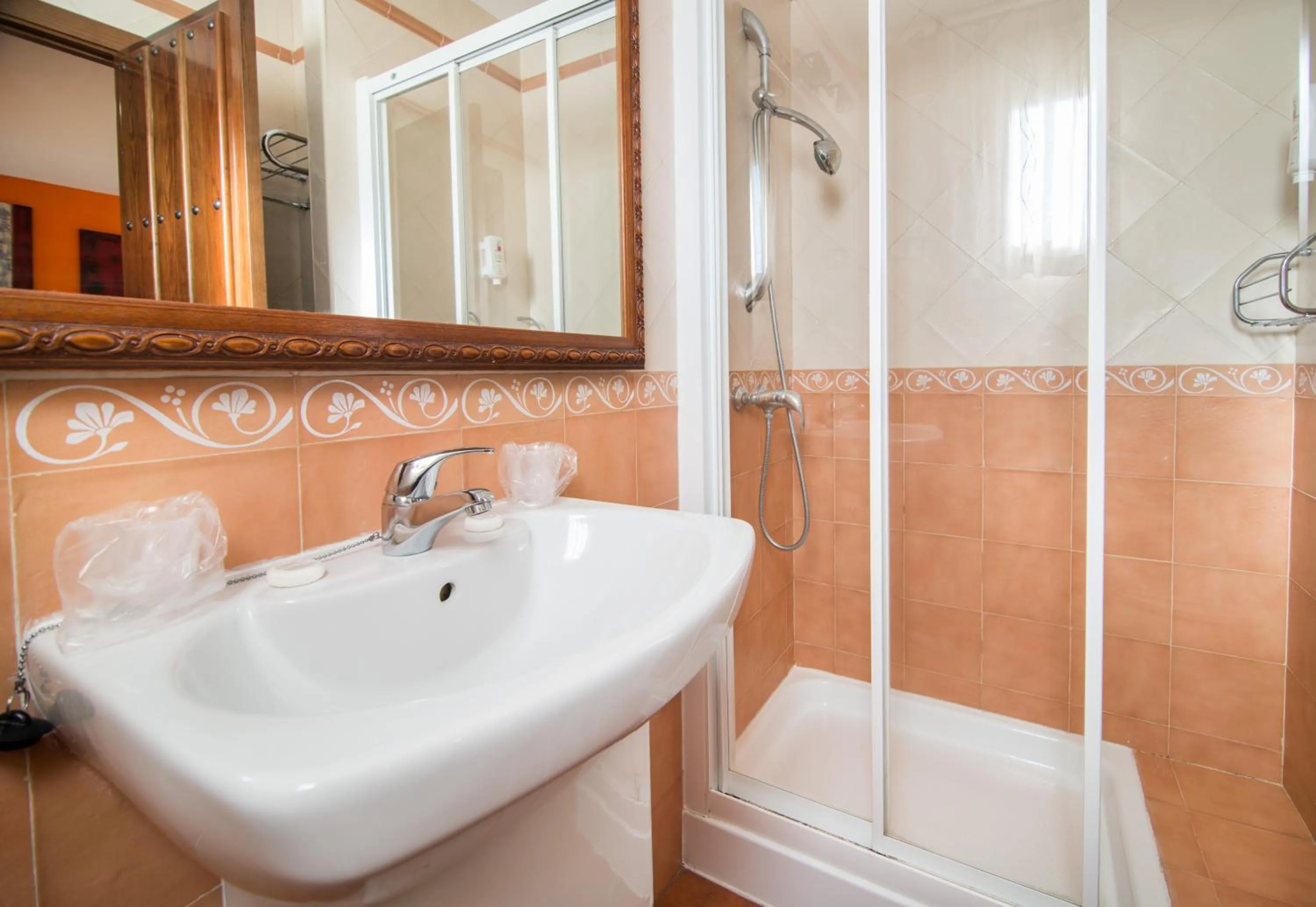 Bathroom in Hostal Restaurante Rijujama