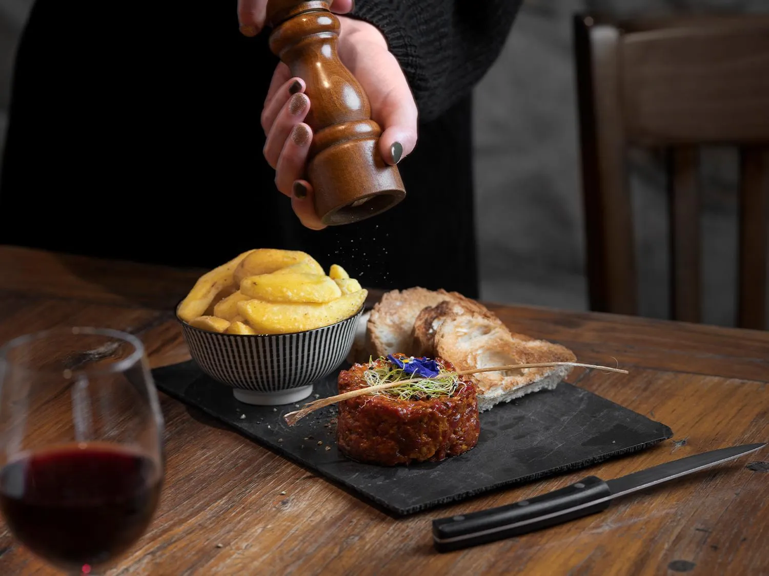 Food and drinks in Hotel Olympic - Montana Center