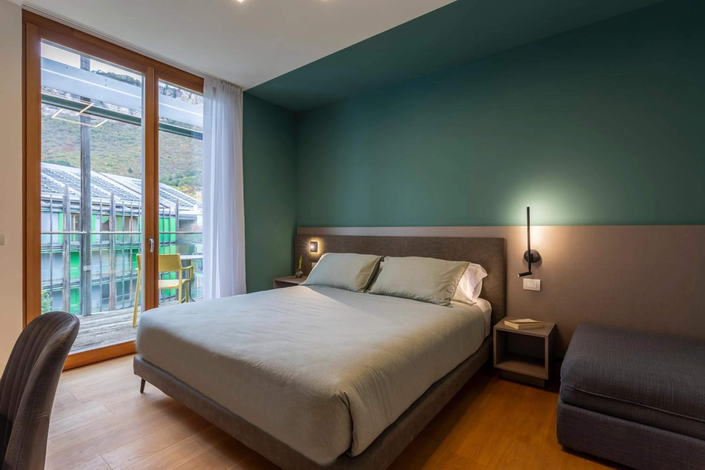 Balcony/Terrace, Bed in Habitat Guest House