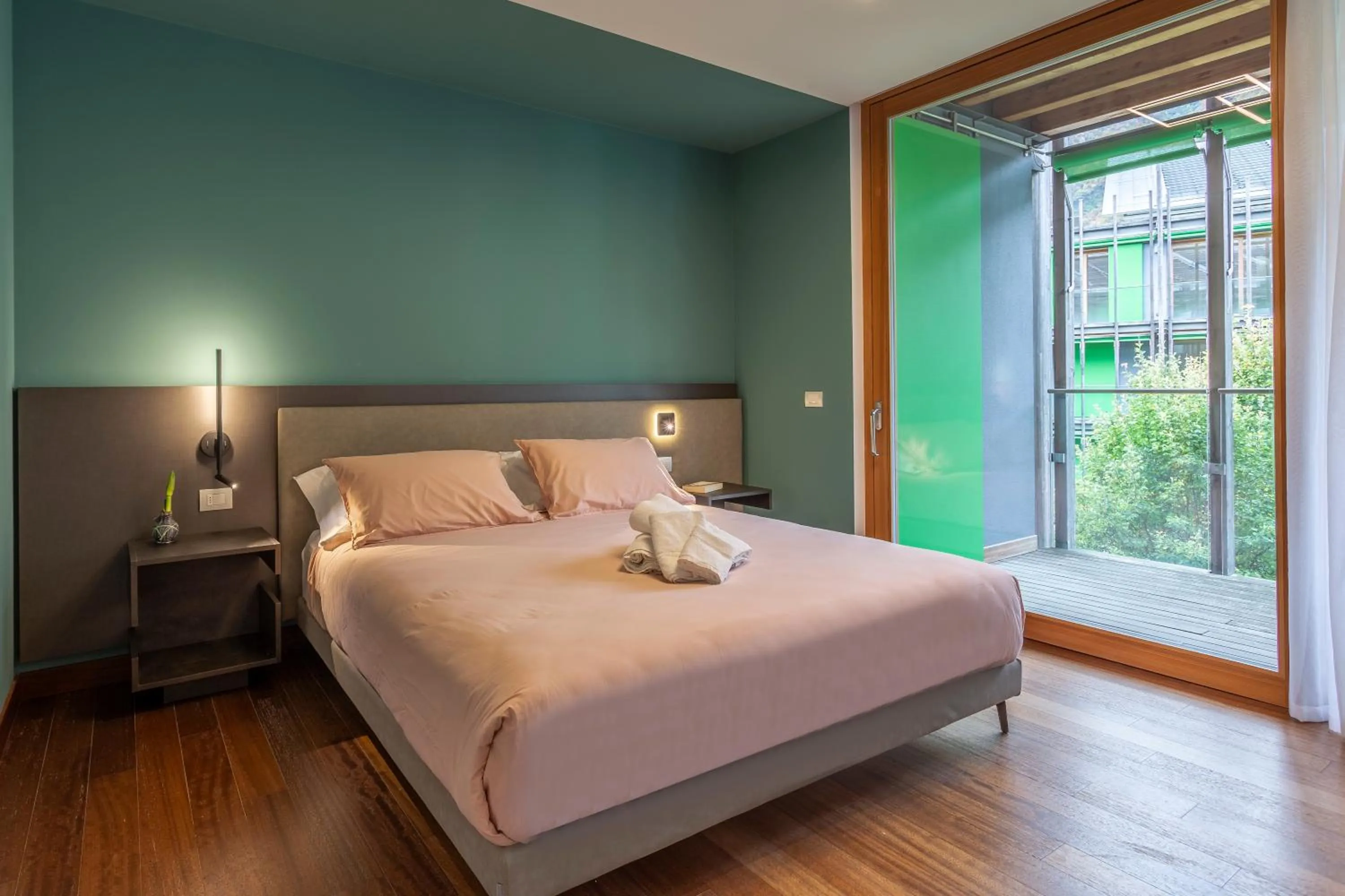 Bed in Habitat Guest House