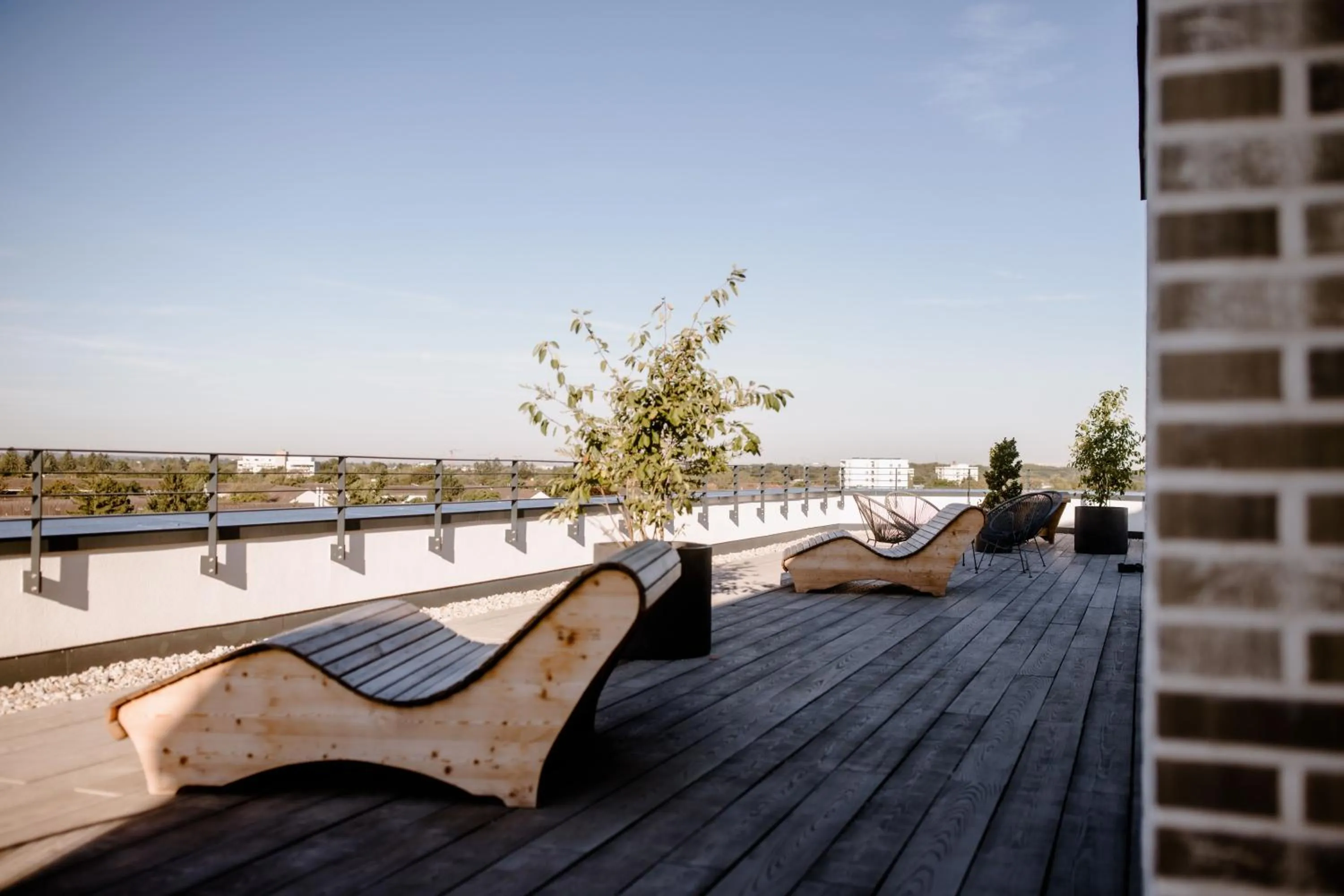 Balcony/Terrace in THE FLAG Meiller Gärten