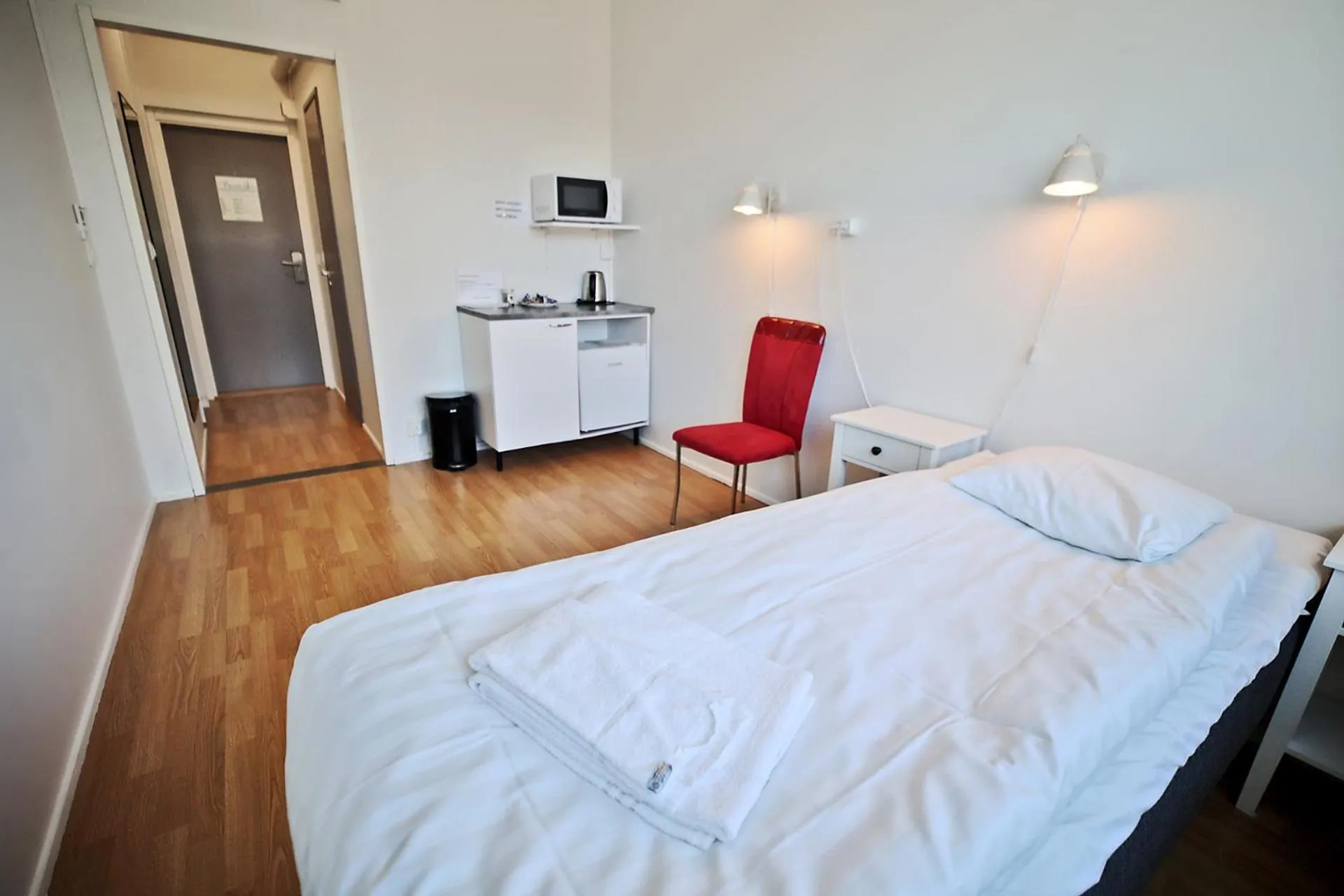 Bedroom, Bed in Hotelli Kerava