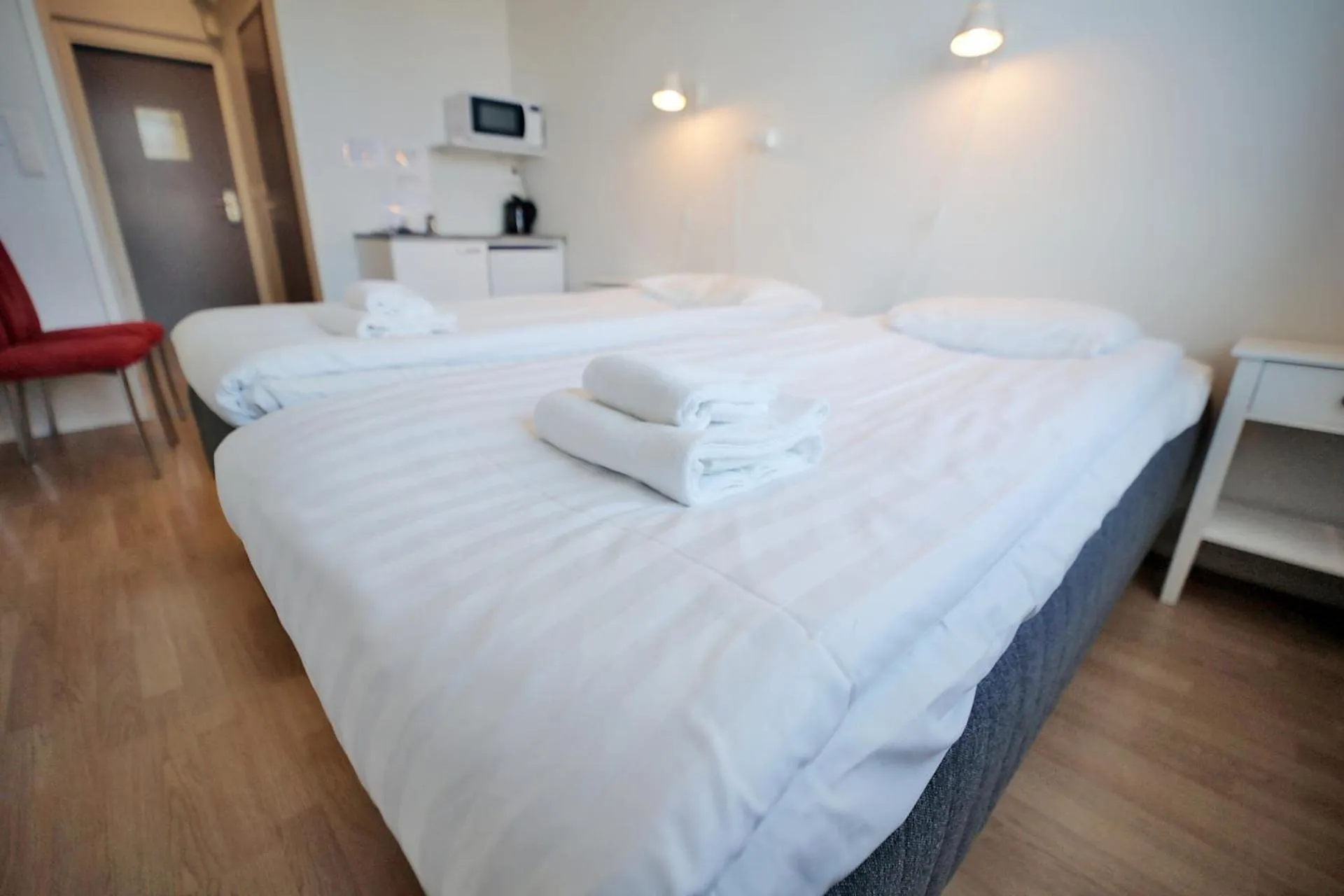 Bedroom, Bed in Hotelli Kerava