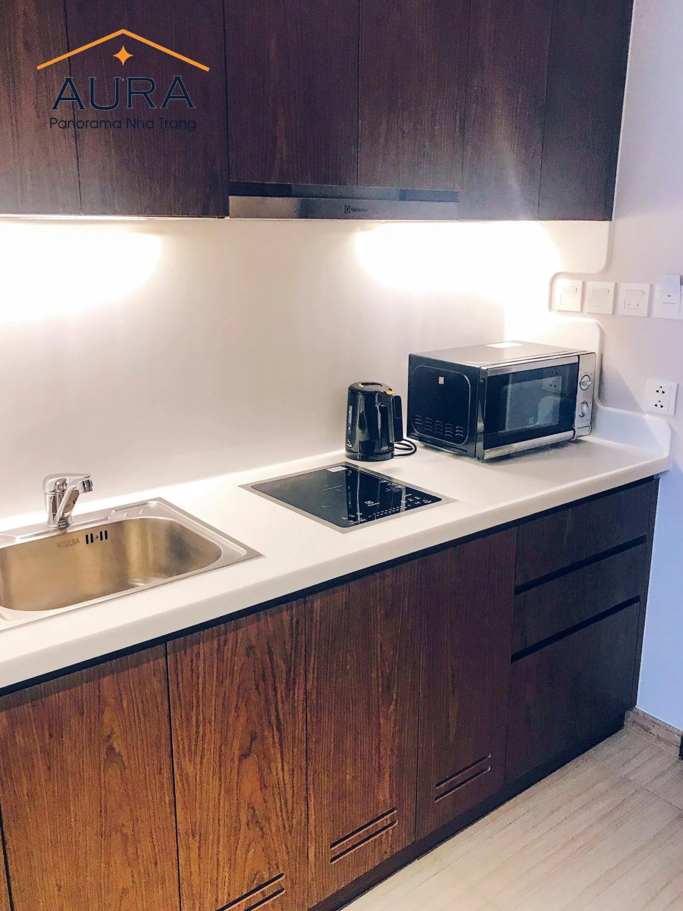 Kitchen or kitchenette in Aura Panorama Nha Trang