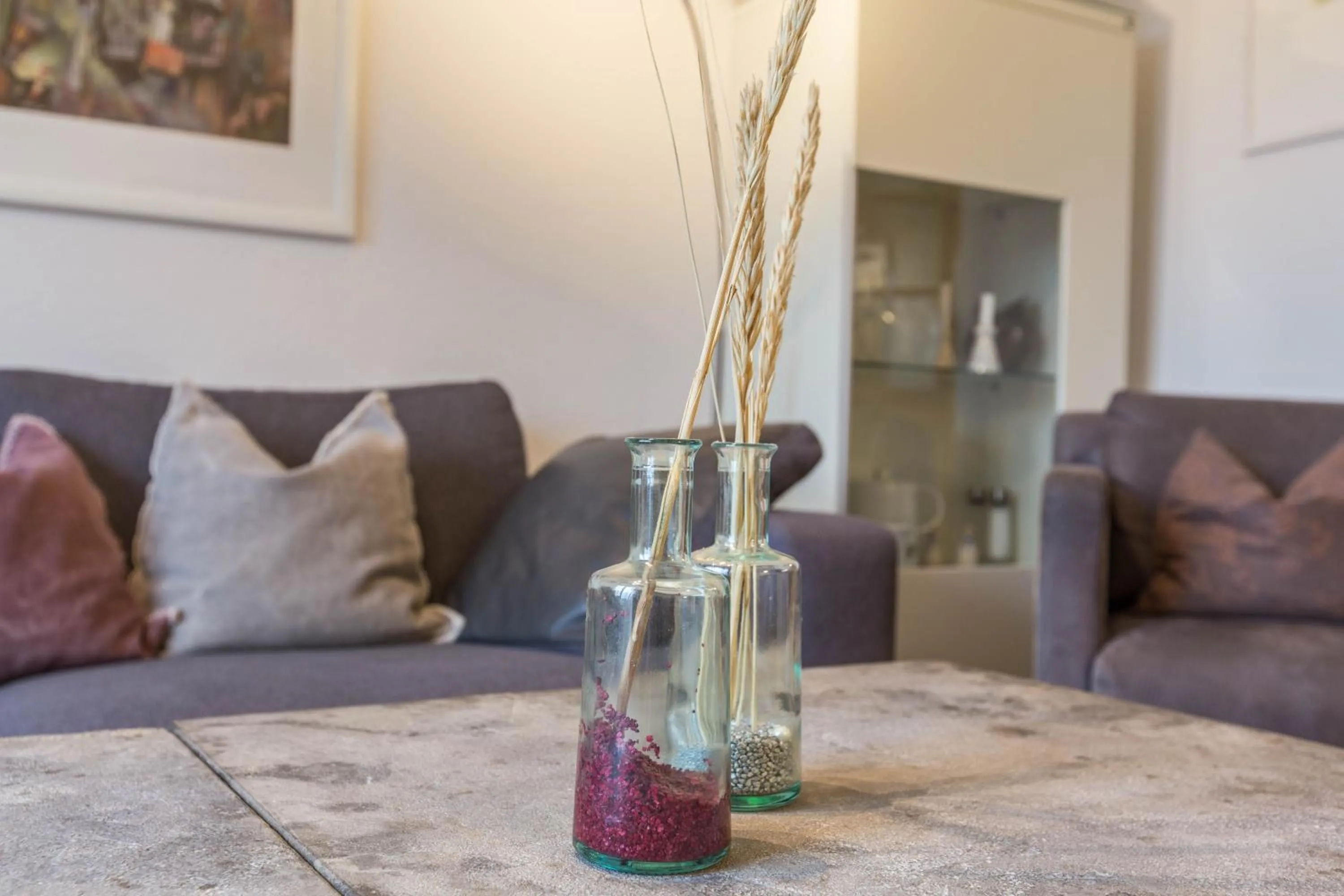Living room in Ferienwohnung Ulstrup
